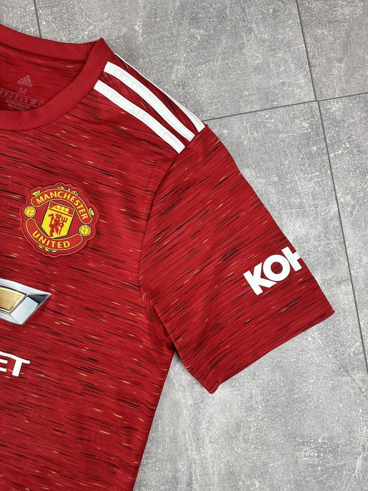Adidas Adidas Manchester United Home 2020/21 Soccer Football Jersey Size US M / EU 48-50 / 2 - 5 Thumbnail