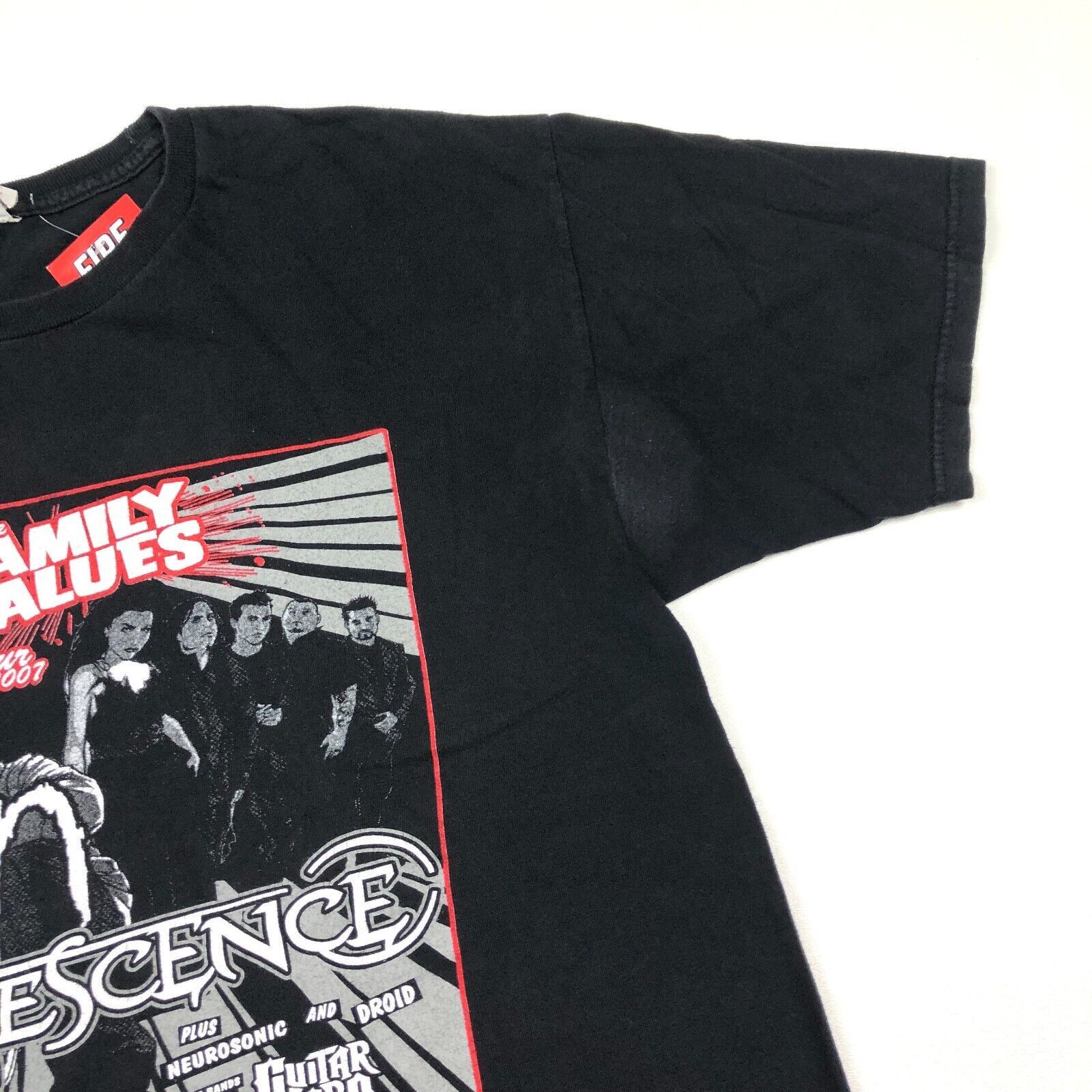 Vintage 2007 Family Values Tour T Shirt Size Large Korn Evanescence Size US L / EU 52-54 / 3 - 3 Thumbnail