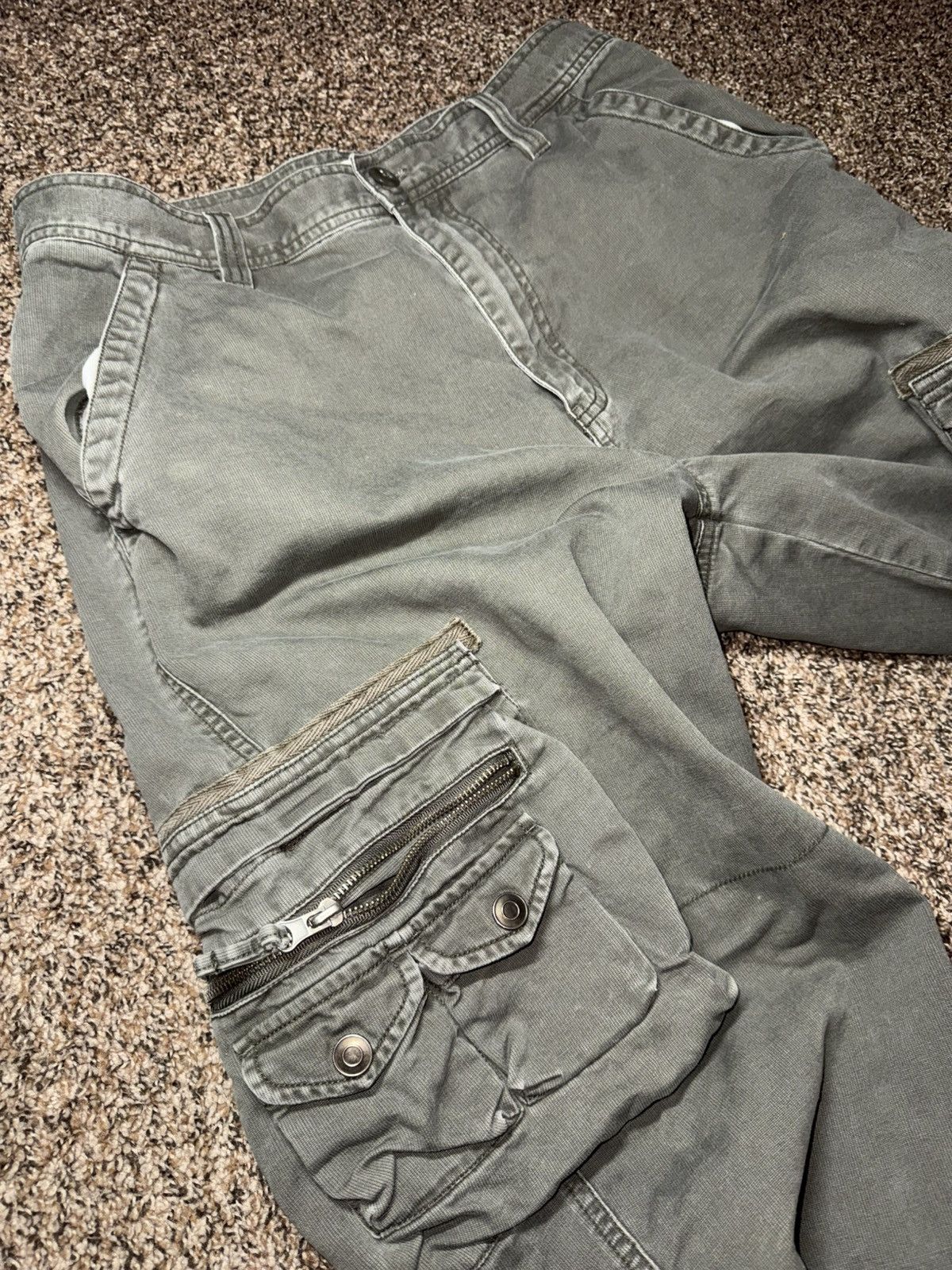 Urban Up Urban Up Olive Cargo Pants 32x30 Utility Military Size US 32 / EU 48 - 6 Thumbnail
