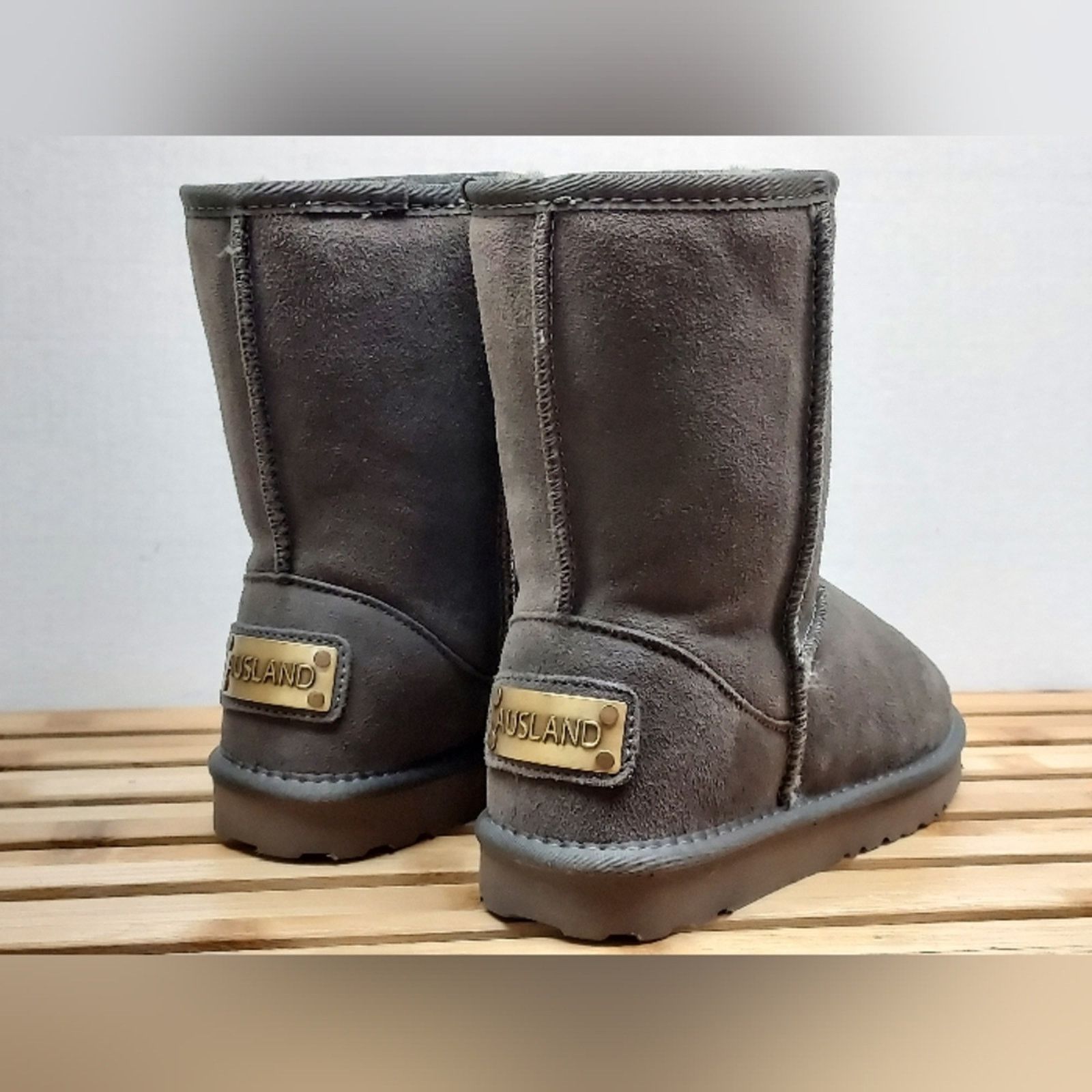 Other Ausland Womens | Grey Water Resistant Winter Boots Size 6.5 Size US 6.5 / IT 36.5 - 3 Thumbnail