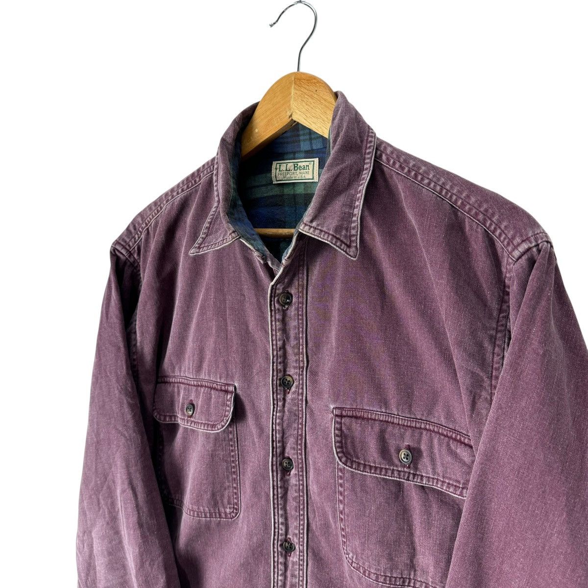 L.L. Bean ⚡️LL BEAN FLANNEL PLAIDS BUTTON SHIRTS Size US M / EU 48-50 / 2 - 5 Thumbnail