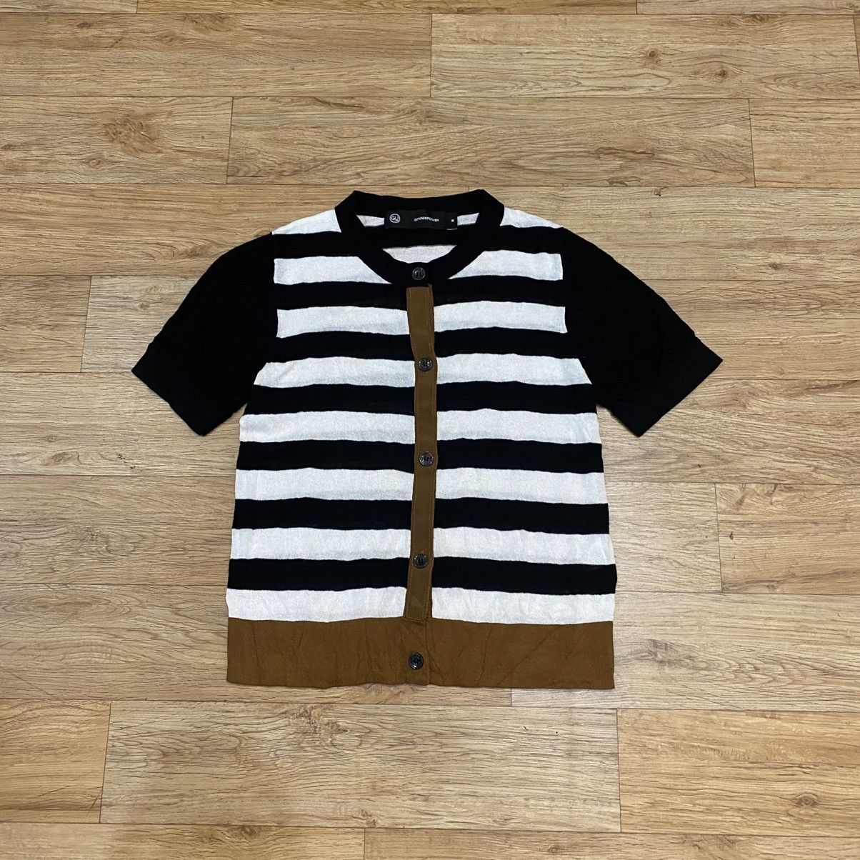 GU × Undercover Gu X Undercover Stripe Cardigan Button Up Size M / US 6-8 / IT 42-44 - 1 Thumbnail