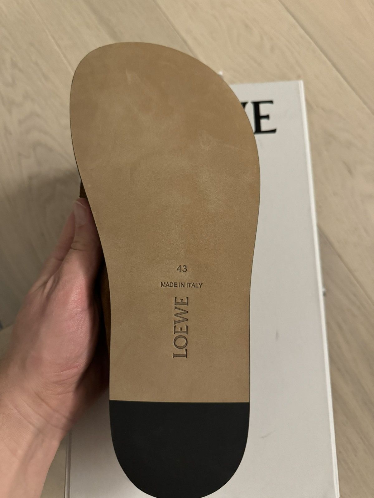 Loewe Loewe Flex Suede Loafers - Brown Size US 10 / EU 43 - 4 Thumbnail