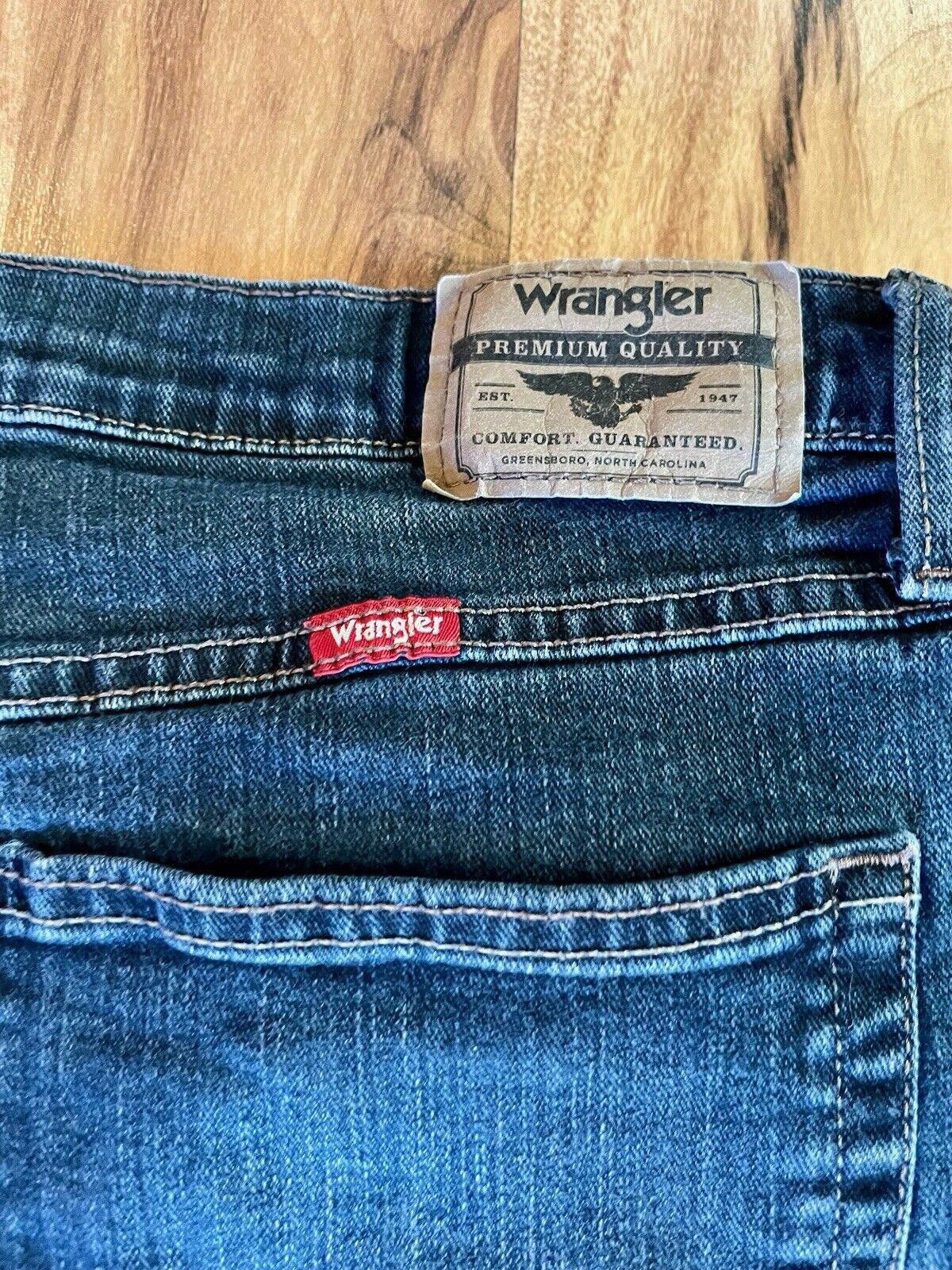 Wrangler Wranglers Slim Straight Jeans Pants Size 34/29 Size US 34 / EU 50 - 6 Thumbnail