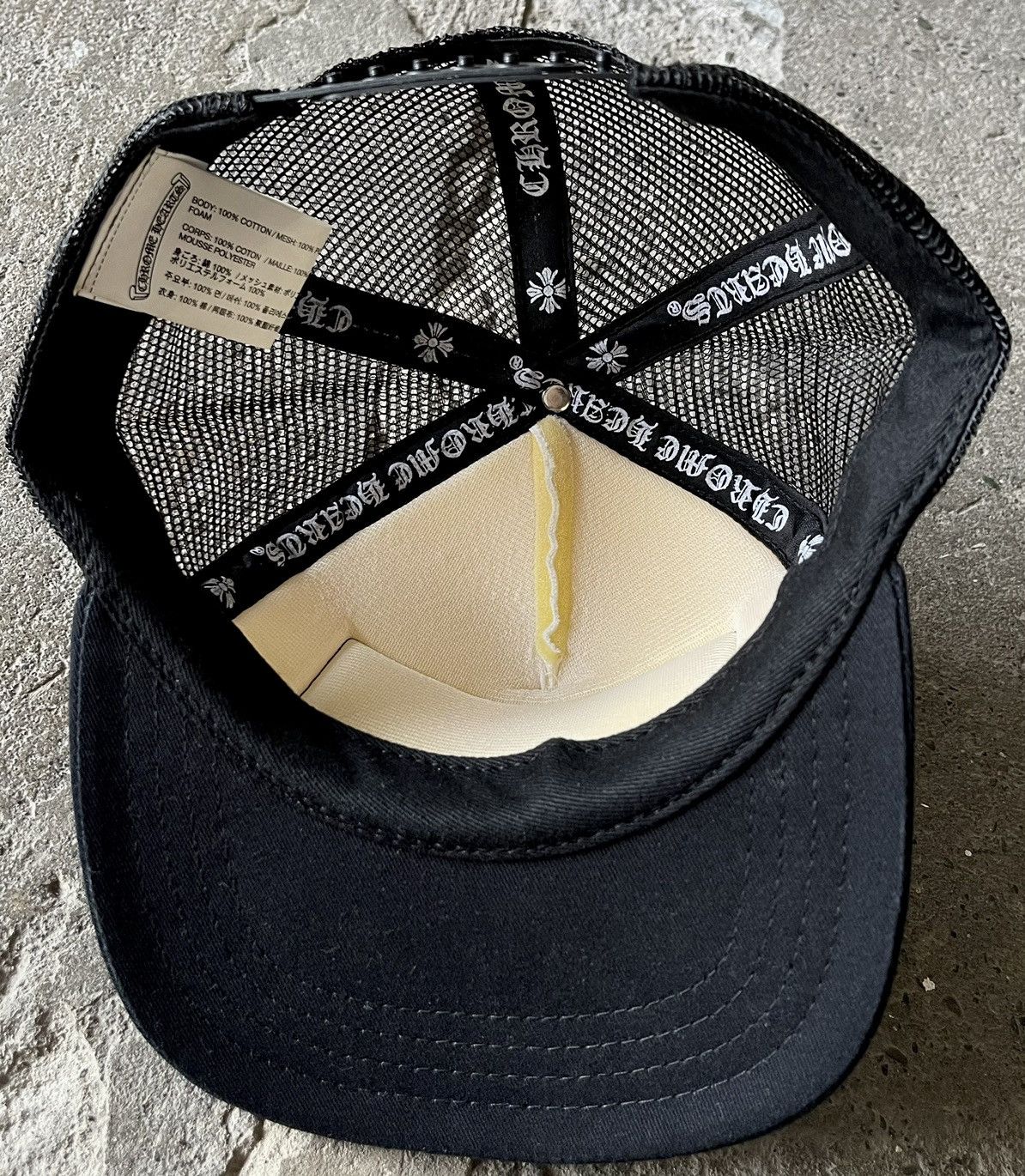 Chrome Hearts Chrome Hearts - “FUCK” - Trucker Hat Size ONE SIZE - 6 Thumbnail