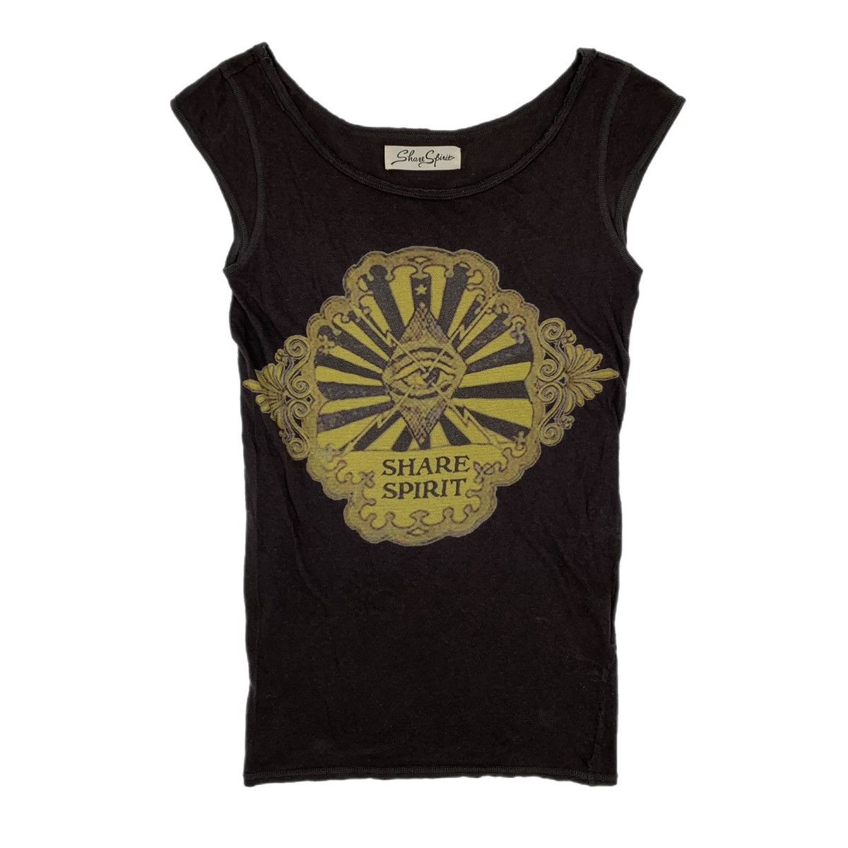 image of If Six Was Nine x Share Spirit Homme Share Spirit Tank in Black, Men's (Size Medium)