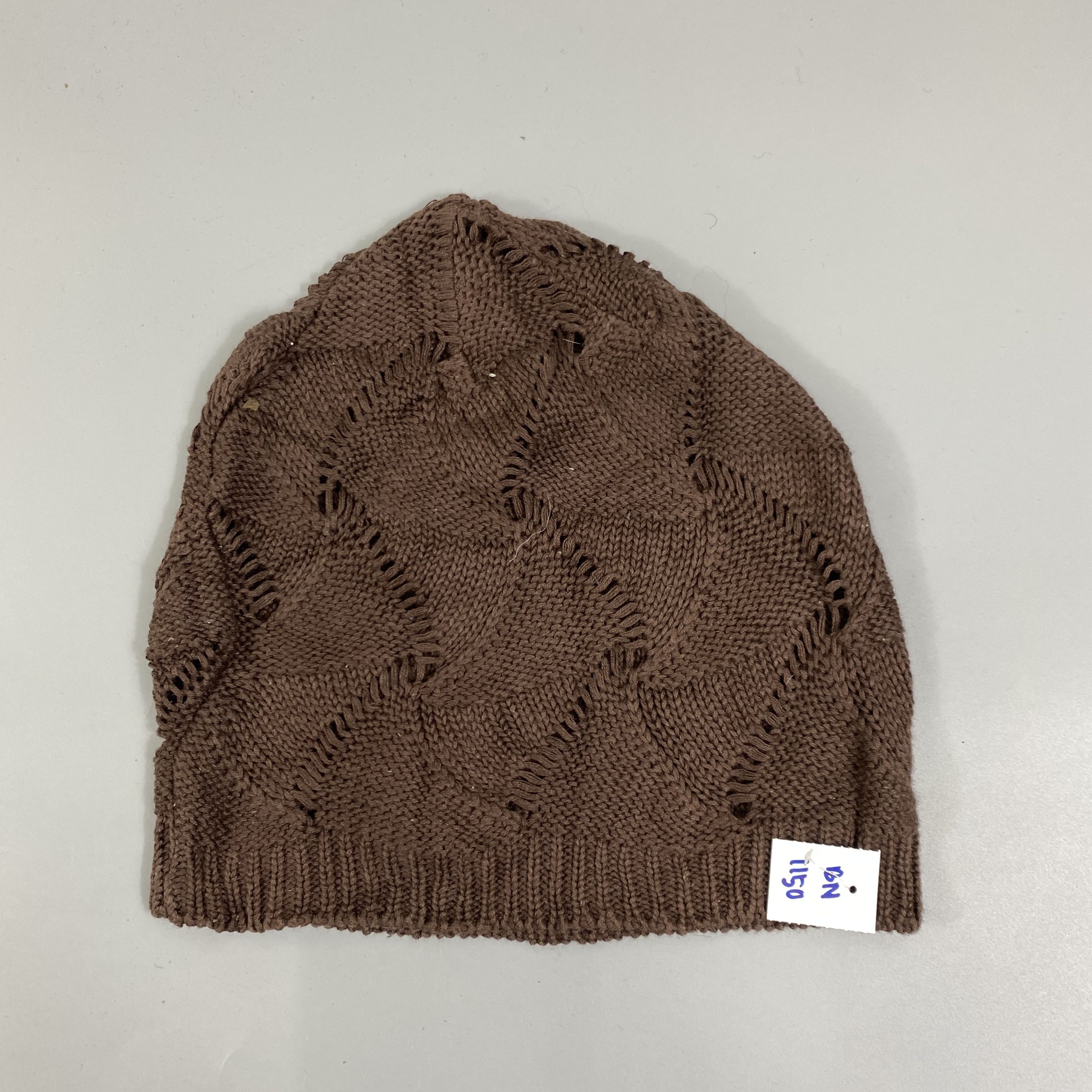 Japanese Brand Knit Pattern Slouchy Beanie Hats -BN1150 Size ONE SIZE - 6 Thumbnail