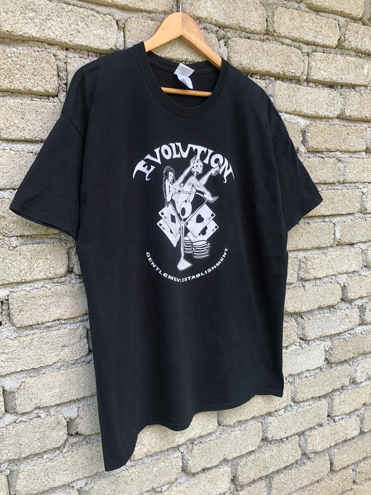 Vintage Vintage Y2K WWE Evolution Gentlemen Club Pay To Play Tshirt Size US XL / EU 56 / 4 - 4 Thumbnail