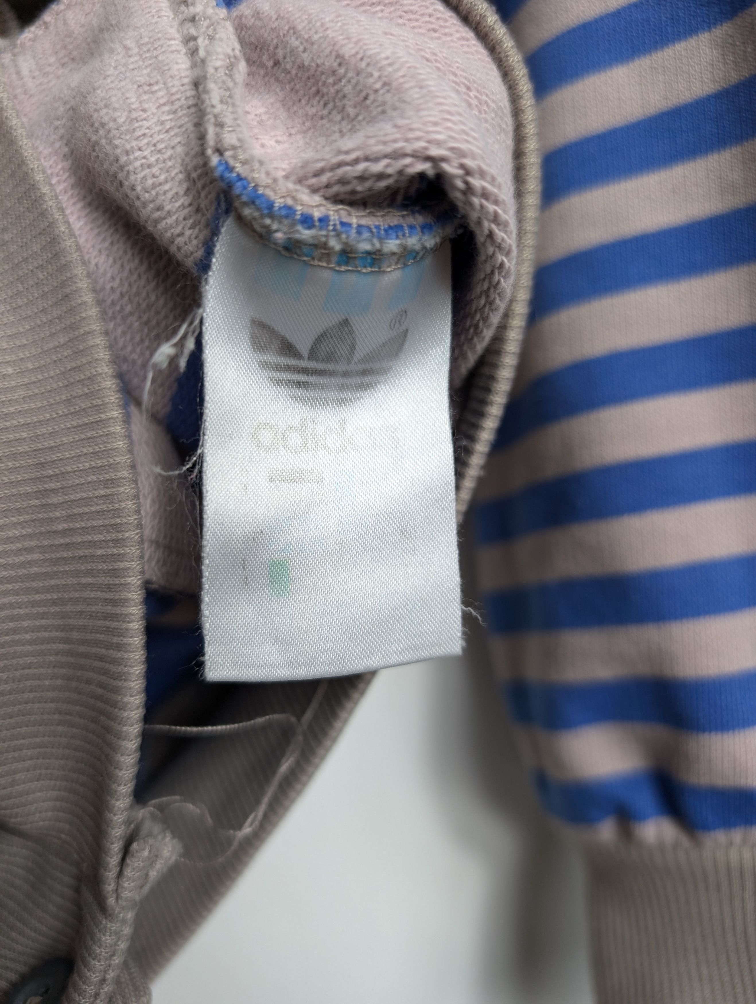 Adidas Vintage Adidas Take Off Striped Cardigan 8Os Retro Boxy Y2K Size US M / EU 48-50 / 2 - 4 Thumbnail