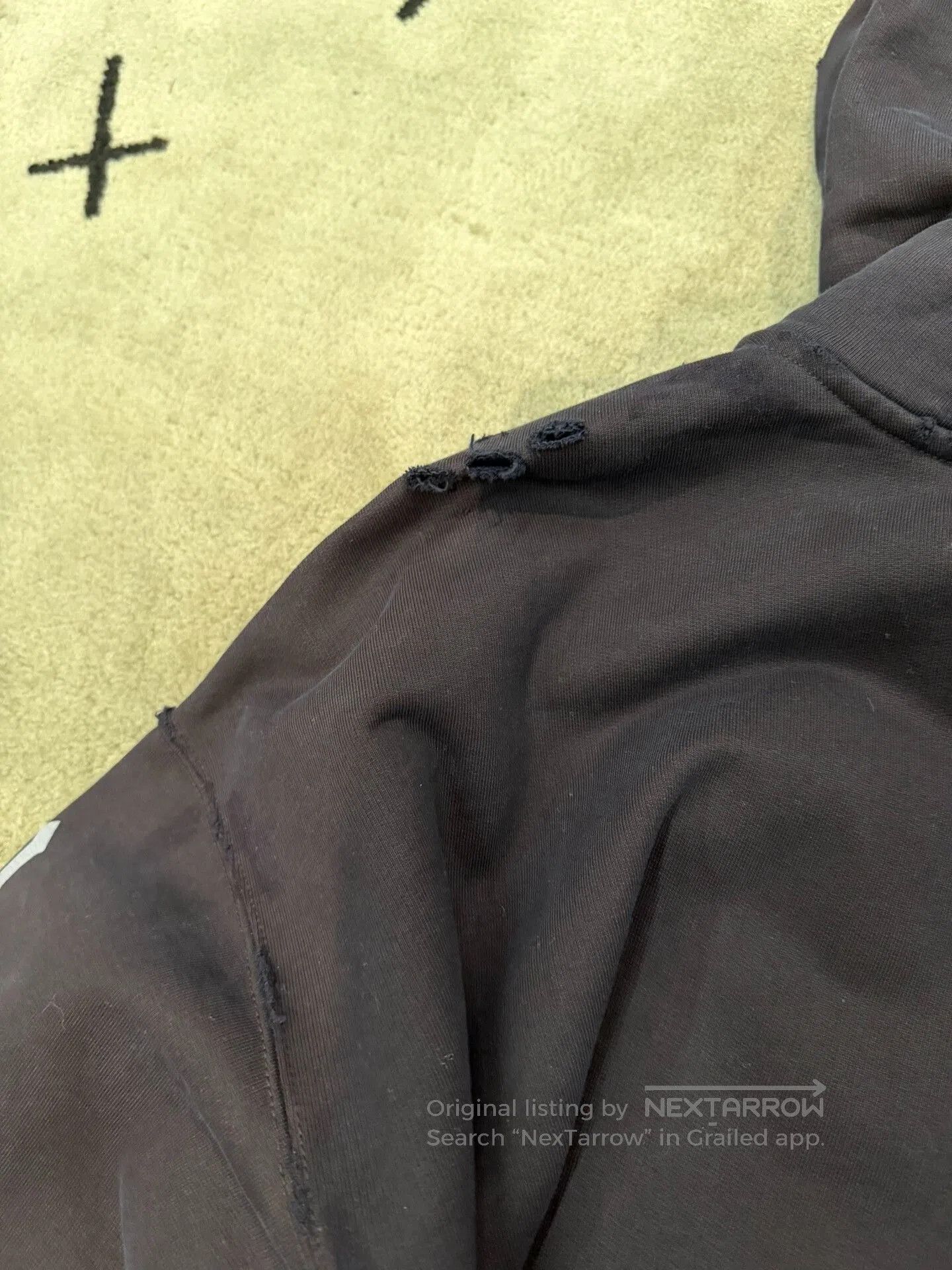 Balenciaga Balenciaga Distressed Hoodie for Unisex. Size US M / EU 48-50 / 2 - 5 Thumbnail