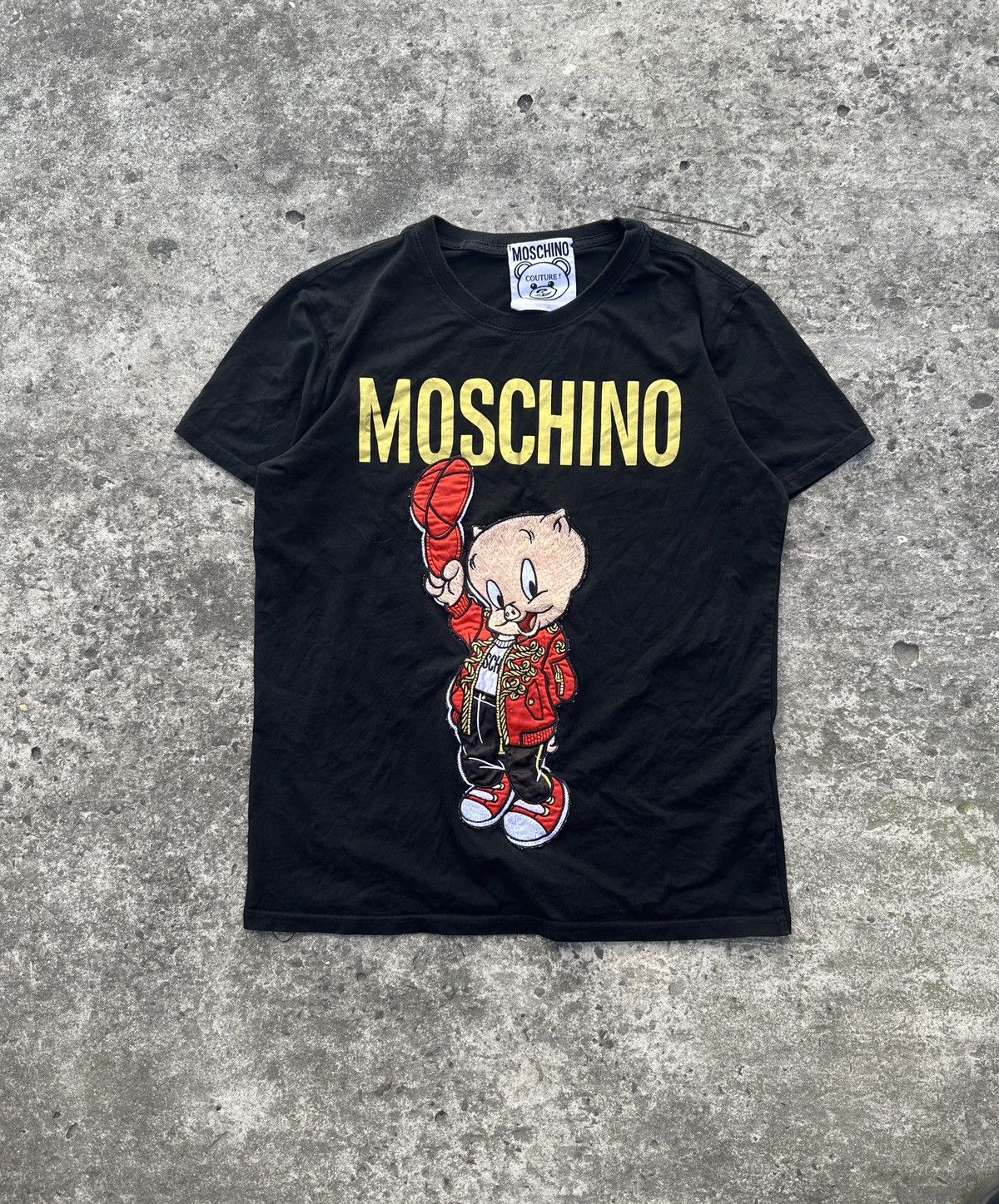 Moschino Y2K Love Moschino Logo T-Shirt Streetwear Rare USA M Casual Size US M / EU 48-50 / 2 - 1 Thumbnail