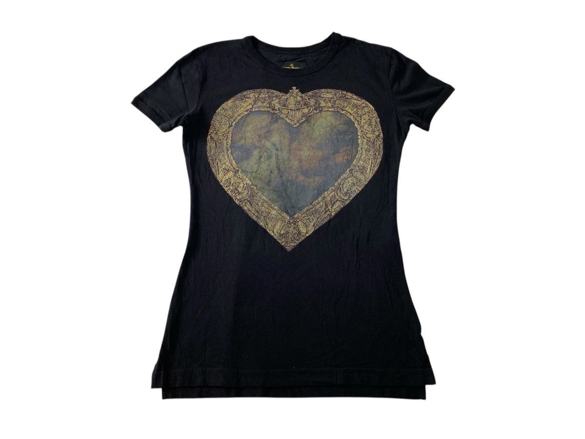 Vivienne Westwood Vivienne Westwood Anglomania Kissing Heart Graphic Tee Size XS / US 0-2 / IT 36-38 - 1 Thumbnail