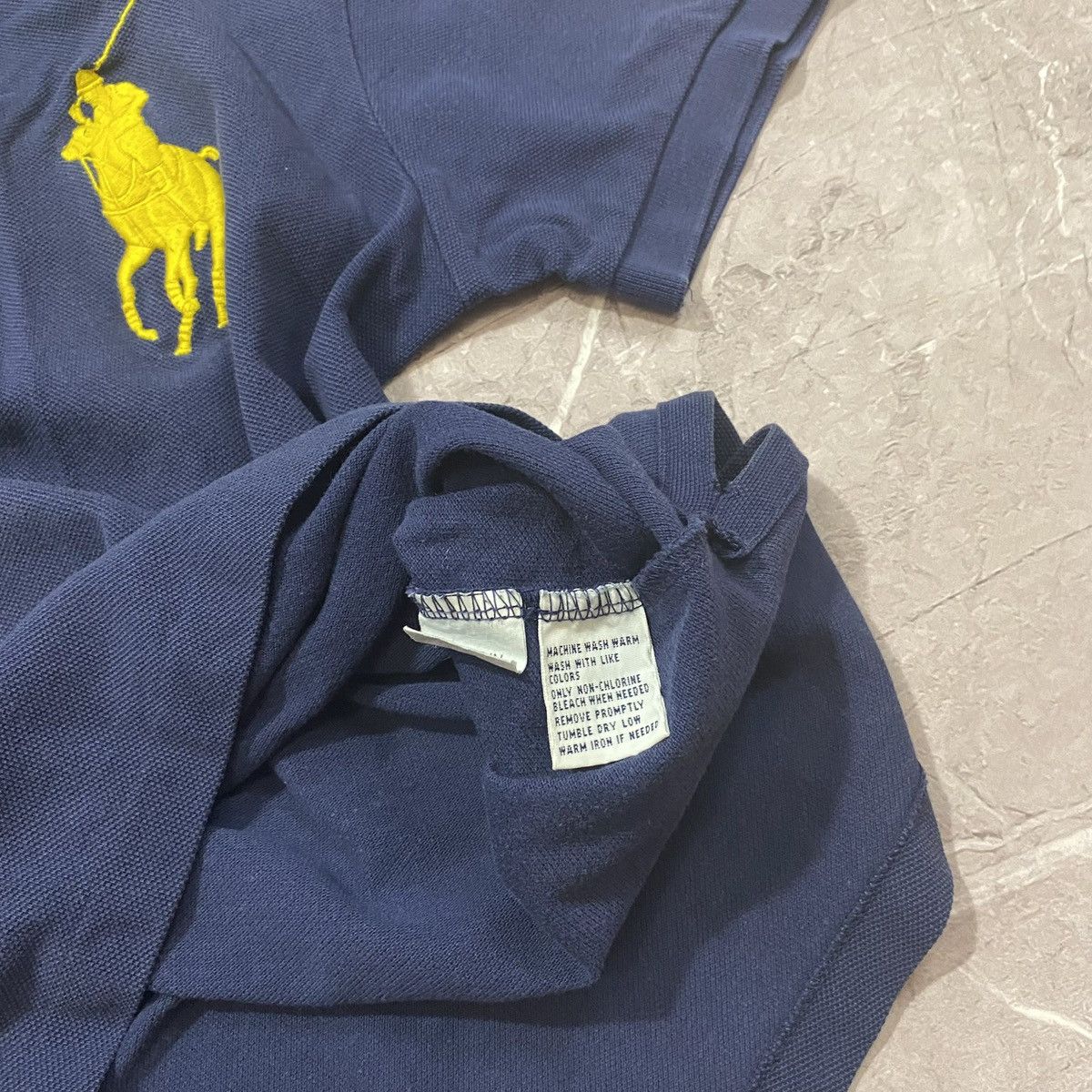 Polo Ralph Lauren VINTAGE POLO RALPH LAUREN POLO TEE FADED 90s Size US S / EU 44-46 / 1 - 6 Thumbnail