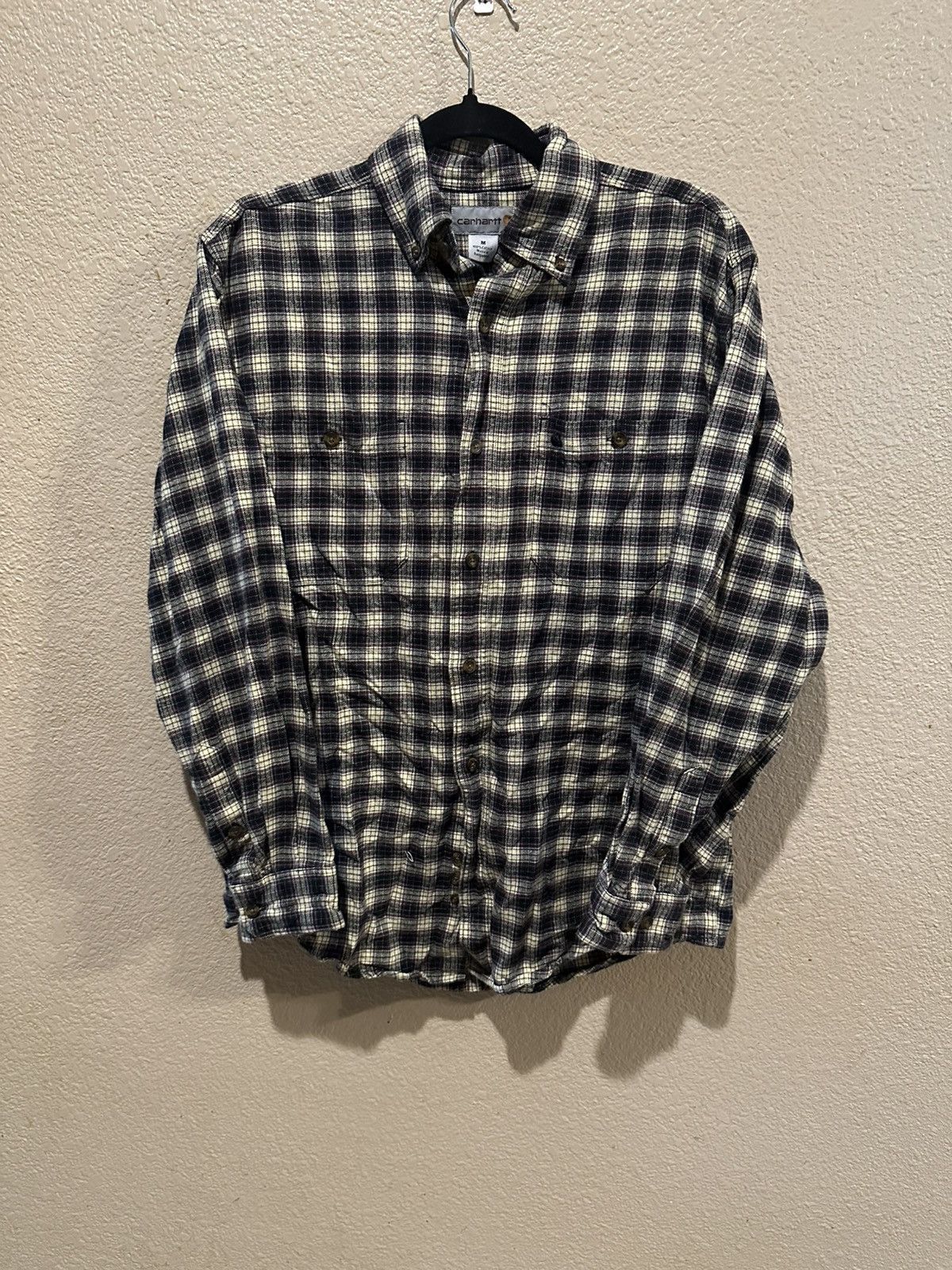 Carhartt Vintage Carhartt flannel button up Size US M / EU 48-50 / 2 - 1 Thumbnail