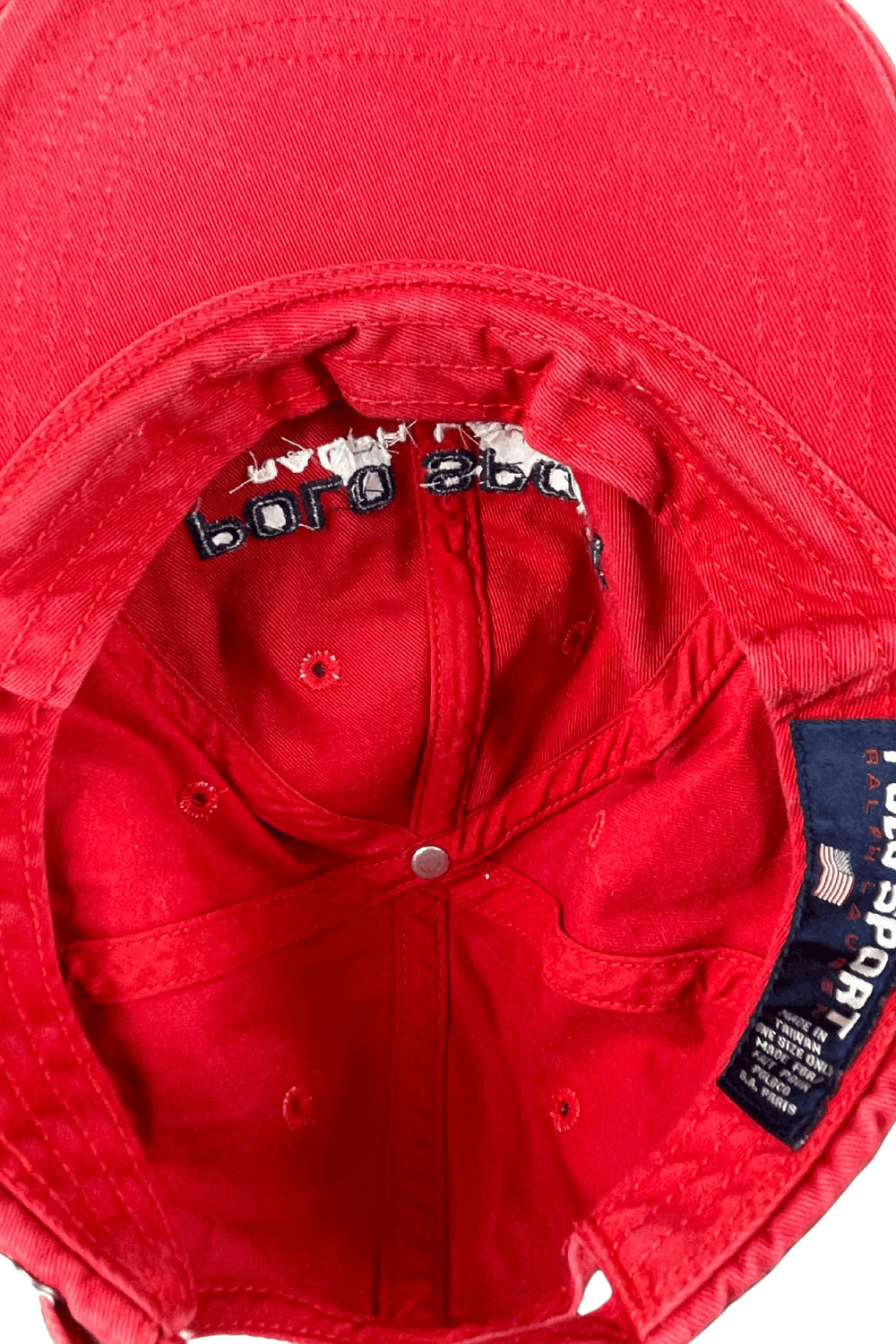 Polo Ralph Lauren 1996 Polo Sport US-Flag Chino Cap | OG Taiwan Production Size ONE SIZE - 6 Thumbnail