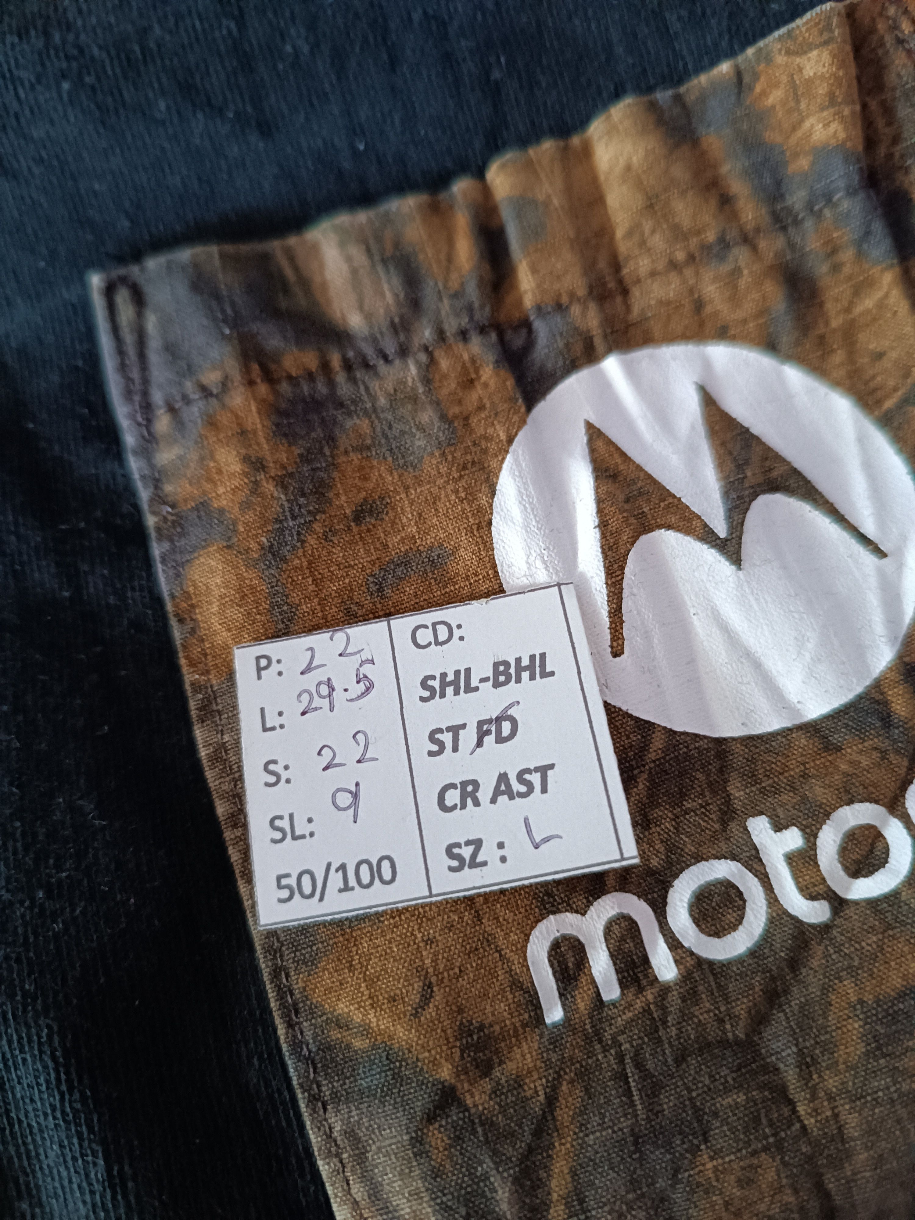 Motorola VINTAGE 2000'S MOTOROLA HELLOMOTO POCKET CAMO TEE Size US L / EU 52-54 / 3 - 15 Thumbnail
