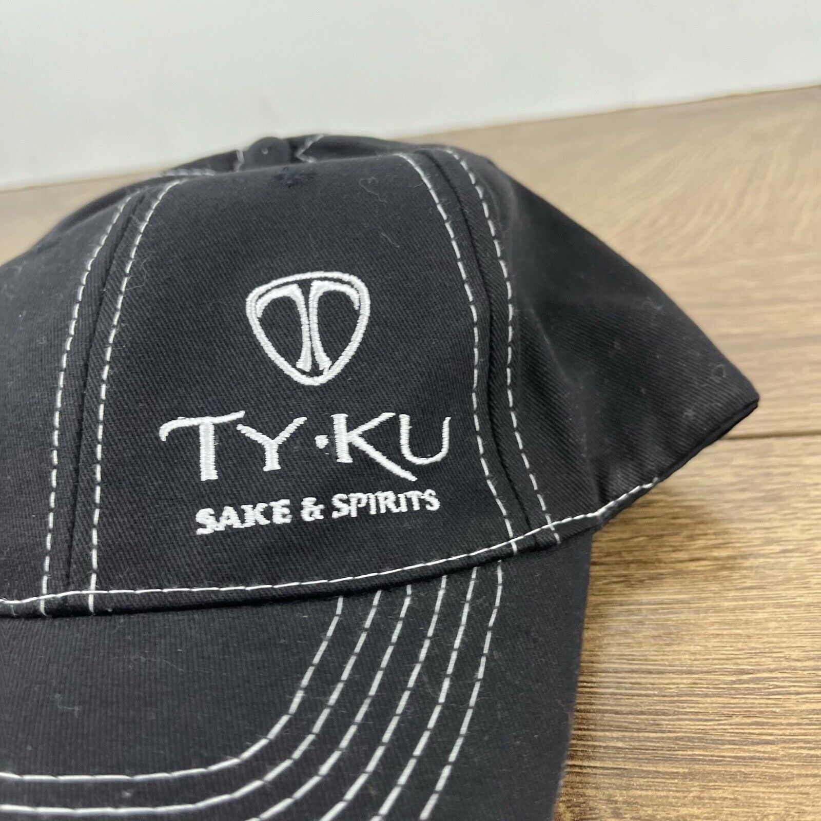 Other Ty Ku Hat Sake and Spirits Cap Hat Black Hat Adjustable Blac Size ONE SIZE - 7 Thumbnail