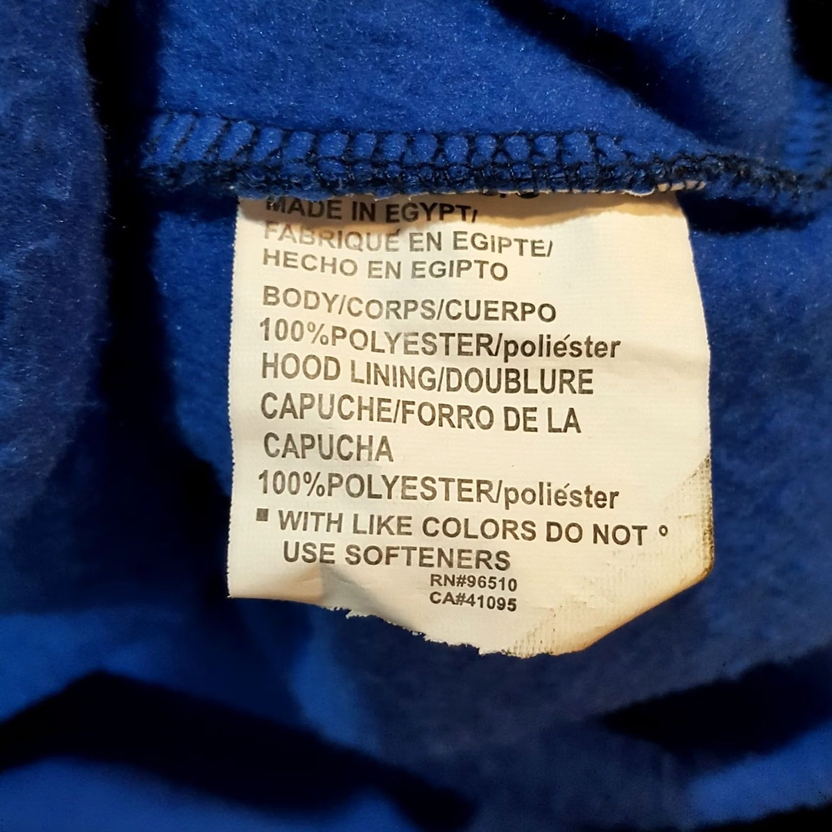 Under Armour VINTAGE Under Armour Hooded Hoodie Mens Large Blue Loose Fit Pullover Sweatshirt Outdoor Hoodie Size US L / EU 52-54 / 3 - 6 Thumbnail