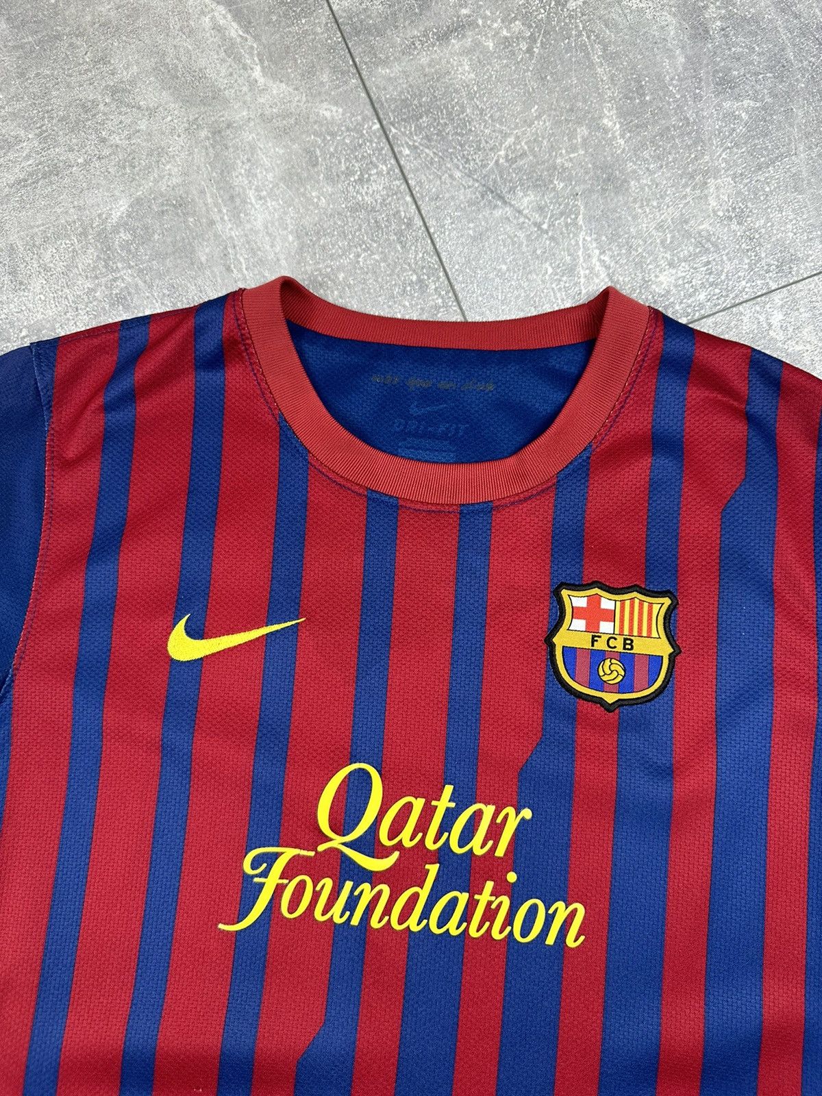 Nike Nike Barcelona FC Soccer Football Jersey Size US S / EU 44-46 / 1 - 2 Thumbnail