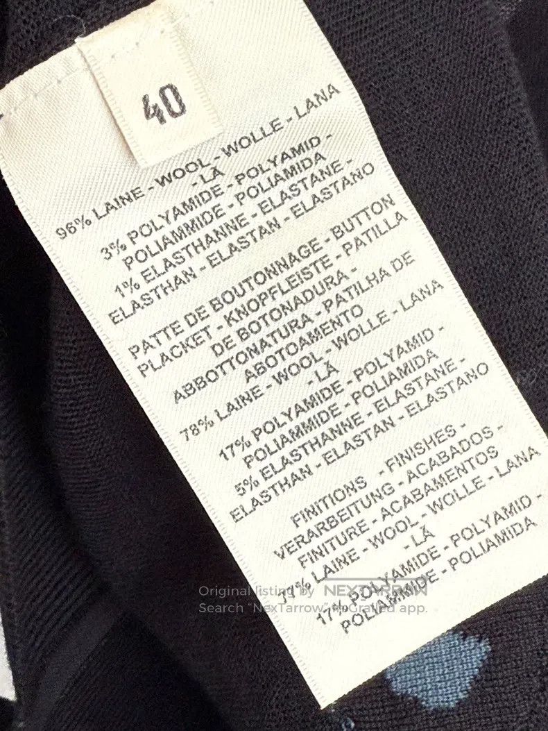 Hermes Hermes Candy book seal lace light long sleeve cardigan Size S / US 4 / IT 40 - 5 Thumbnail