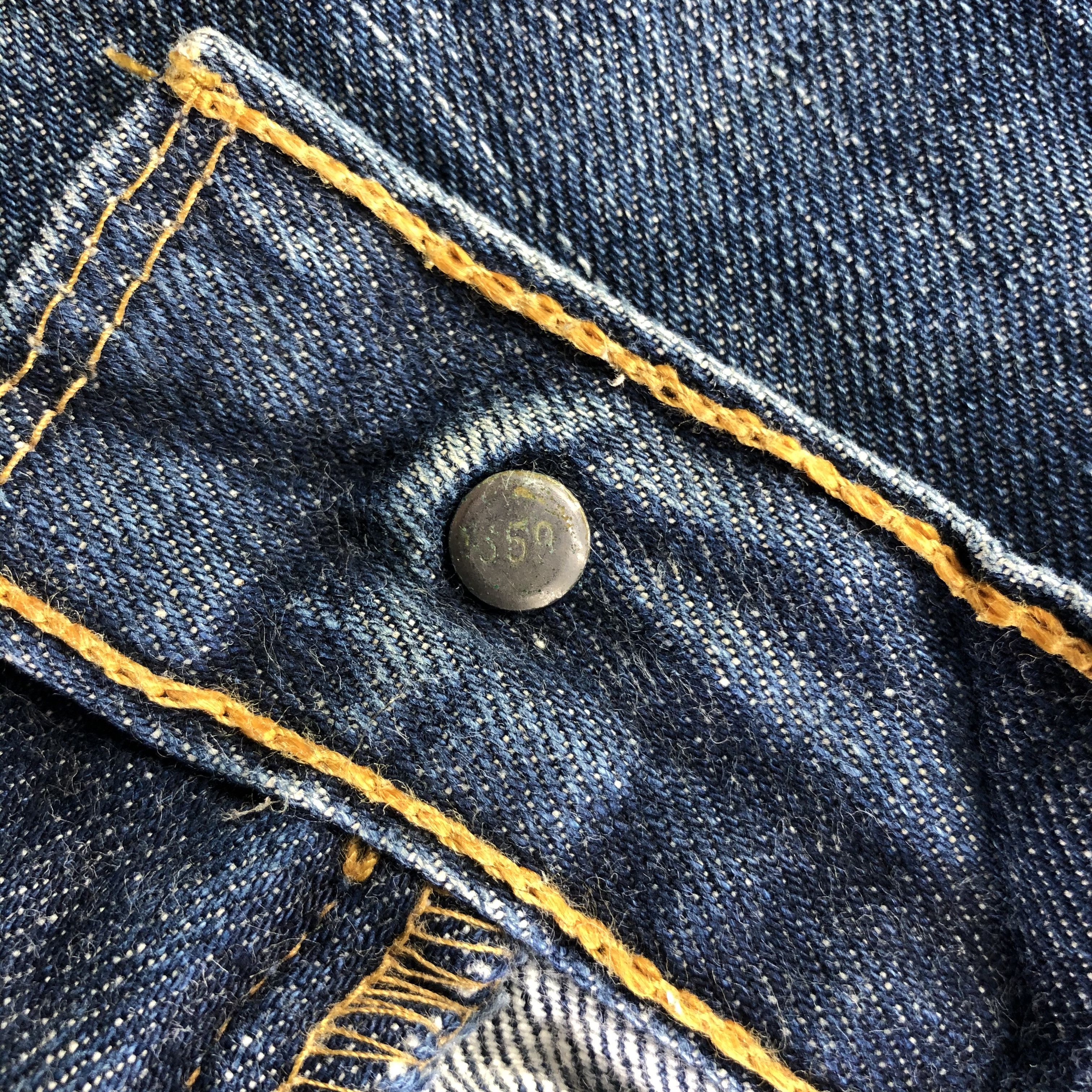 Levi's Vintage Blue Wash Levis 515 Jeans-J3736 Size US 37 - 10 Thumbnail