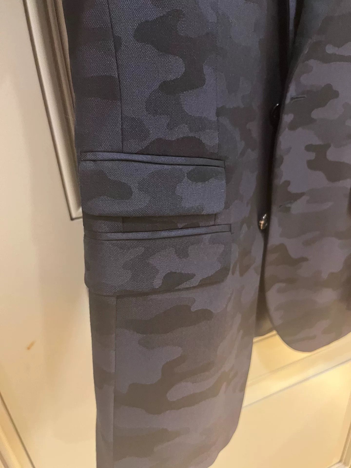 Neil Barrett Neil Barrett Classic Black Camo Blazer 46 Size US S / EU 44-46 / 1 - 4 Thumbnail