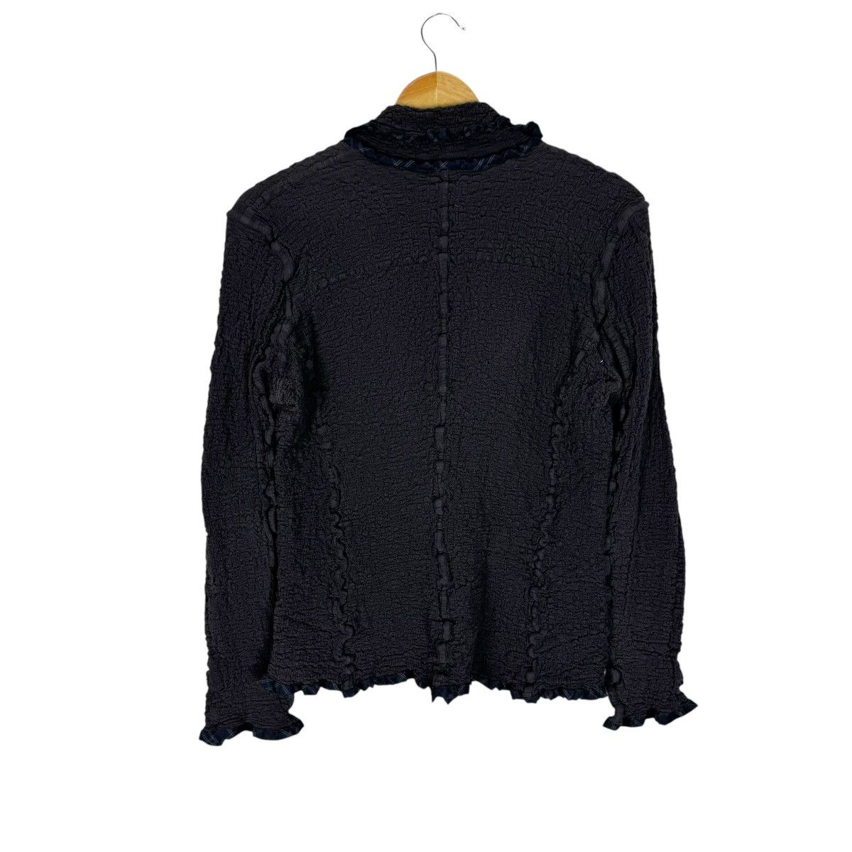 Issey Miyake ☀️ISSEY MIYAKE ME PLEATS CARDIGAN SWEATER Size M / US 6-8 / IT 42-44 - 14 Thumbnail
