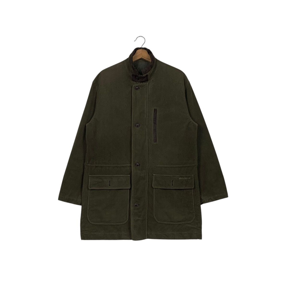 Japanese Brand Vintage CROCODILE Button Zipper Casual Jacket #2656-C119 Size US M / EU 48-50 / 2 - 1 Thumbnail