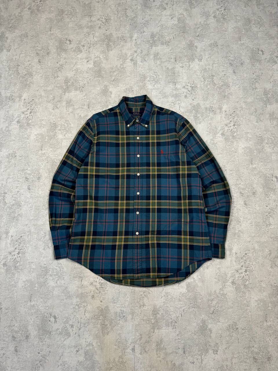 Polo Ralph Lauren Polo Ralph Lauren Y2K Flannel Shirt Button Up Size US L / EU 52-54 / 3 - 1 Thumbnail