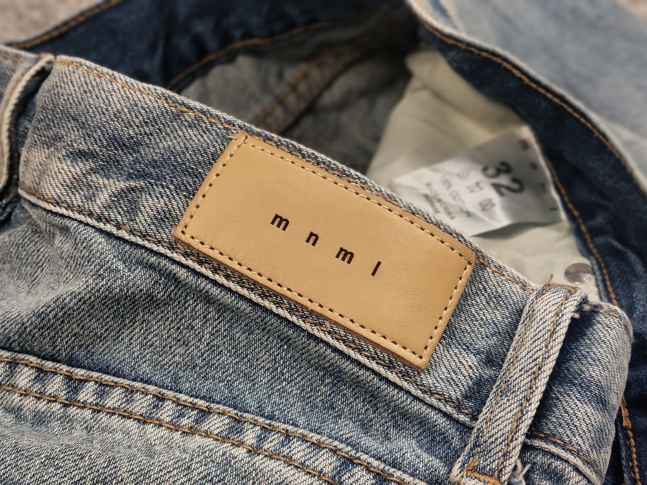 MNML Mnml Design Distressed Denim Jeans Y2K Vintage Japan Style Size US 32 / EU 48 - 15 Thumbnail