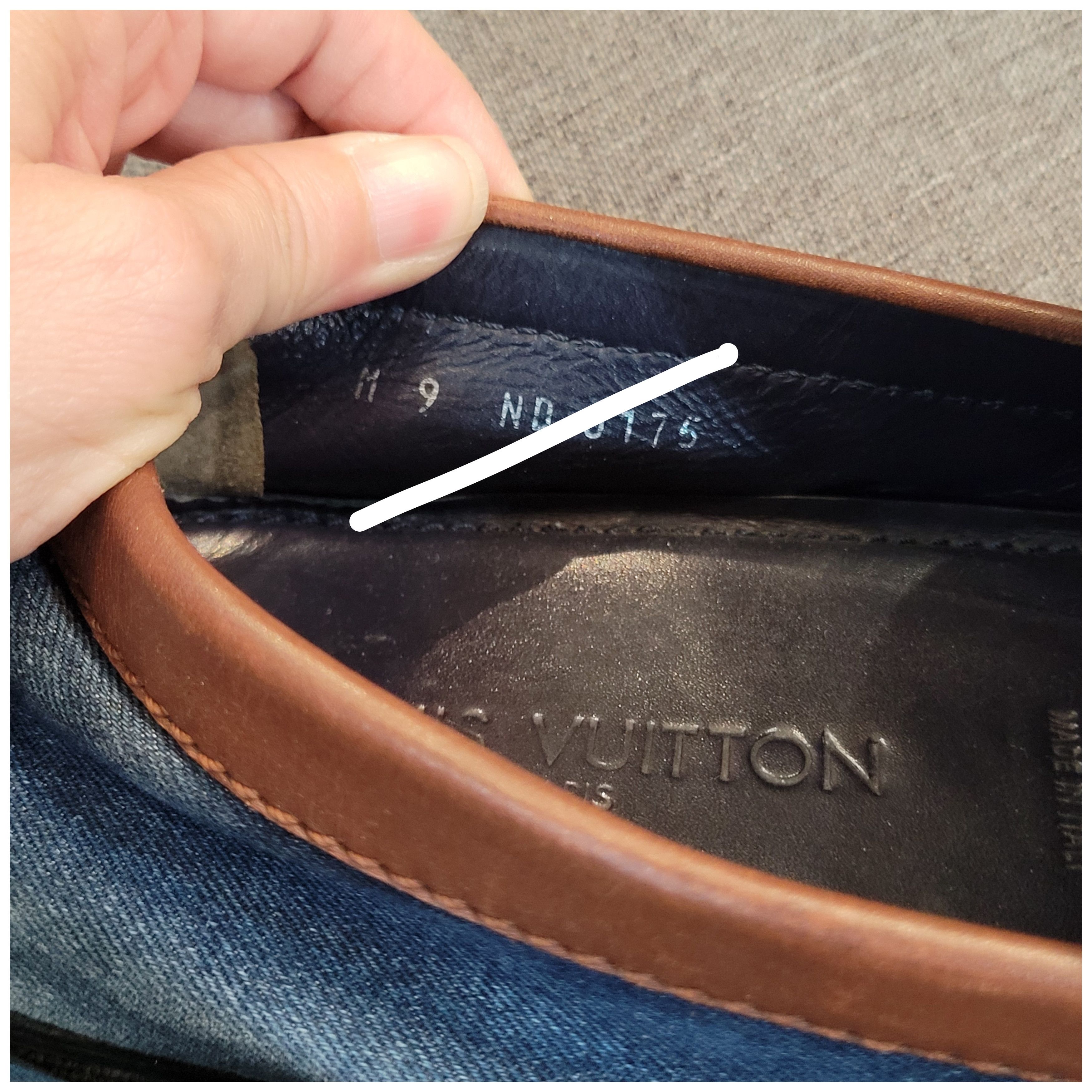 Louis Vuitton Louis Vuitton Hockenheim Denim Moccasin Loafer Size US 9 / EU 42 - 9 Thumbnail