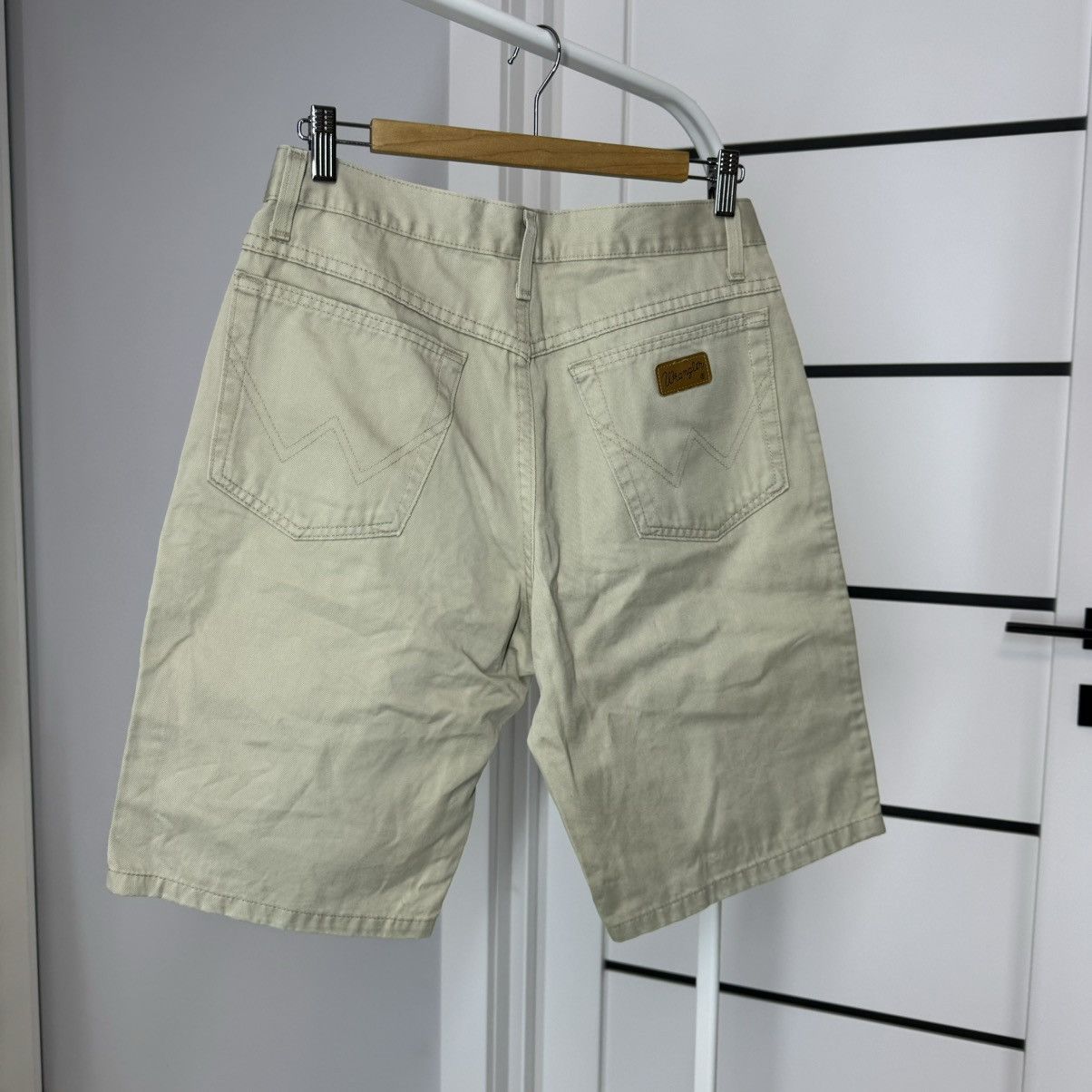 Pre-owned Vintage X Wrangler Vintage Wrangler Denim Shorts In Yellow