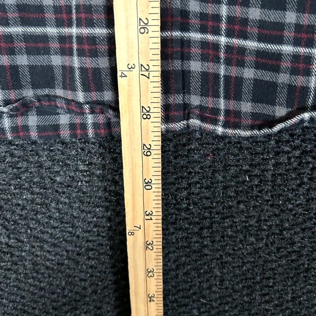 Wrangler VINTAGE Wrangler Mens Flannel Shirt Plaid Button Down Long Sleeve Black Red XL Size US XL / EU 56 / 4 - 5 Thumbnail