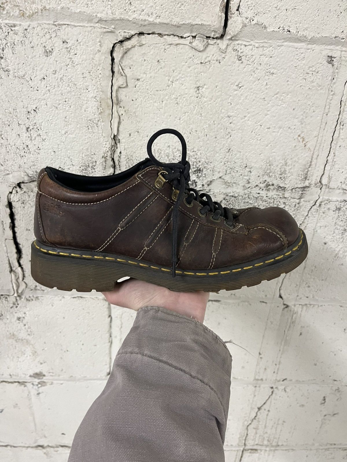 Dr. Martens Dr.marten vintage leather boots rare 90s streetwear preppy Size US 10 / EU 43 - 8 Thumbnail