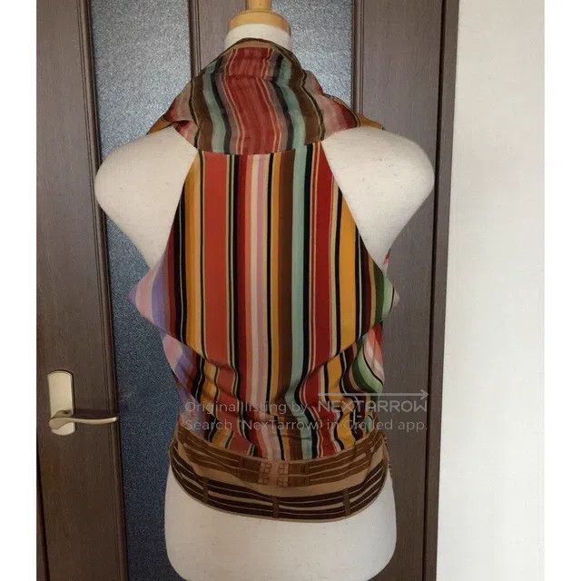 Hermes Hermes Sleeveless Cardigan, Perfect for Pairing with Bikin Size XS / US 0-2 / IT 36-38 - 4 Thumbnail