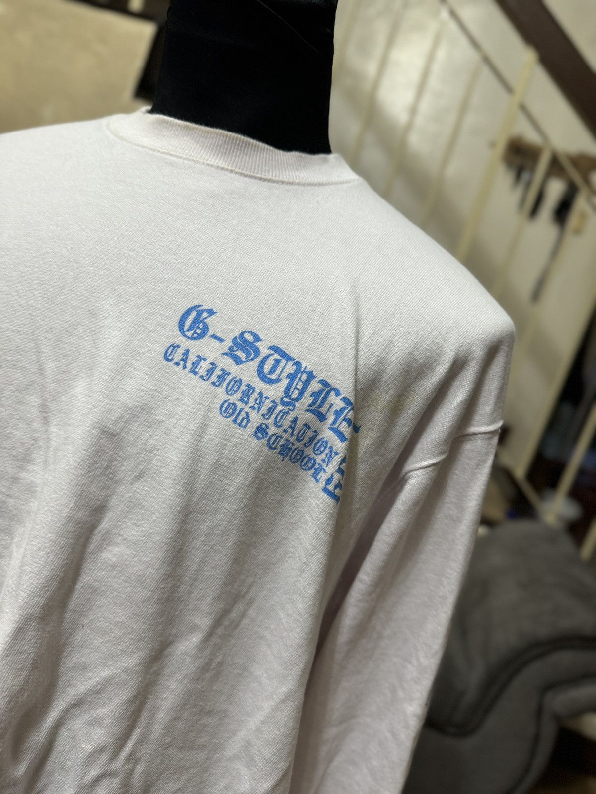 Los Angeles Apparel × Vintage VINTAGE GA WEAR LA HEAVY COTTON TSHIRT Size US XL / EU 56 / 4 - 2 Thumbnail