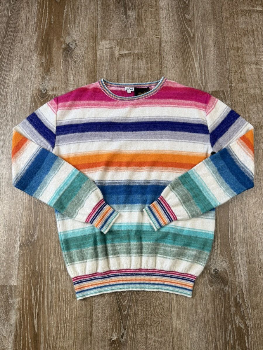 Loewe Loewe Paula’s Ibiza Multicolor Stripped Sweater Size M / US 6-8 / IT 42-44 - 1 Thumbnail
