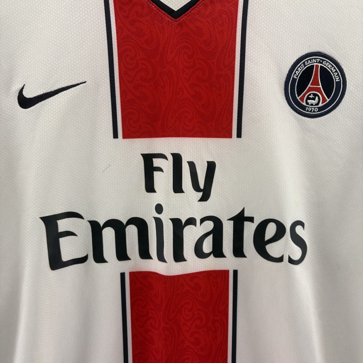 Nike Paris Saint Germain PSG 2007 2008 Away Soccer Jersey Size US S / EU 44-46 / 1 - 3 Thumbnail