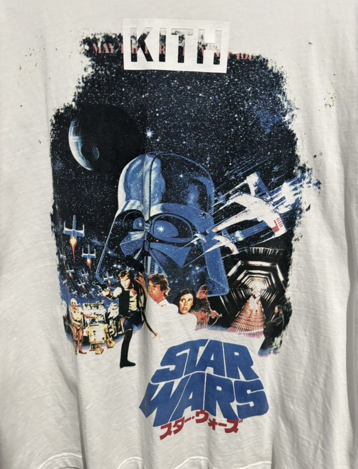 Kith Kith X Star Wars A New Hope Vintage Tee Size US L / EU 52-54 / 3 - 14 Thumbnail
