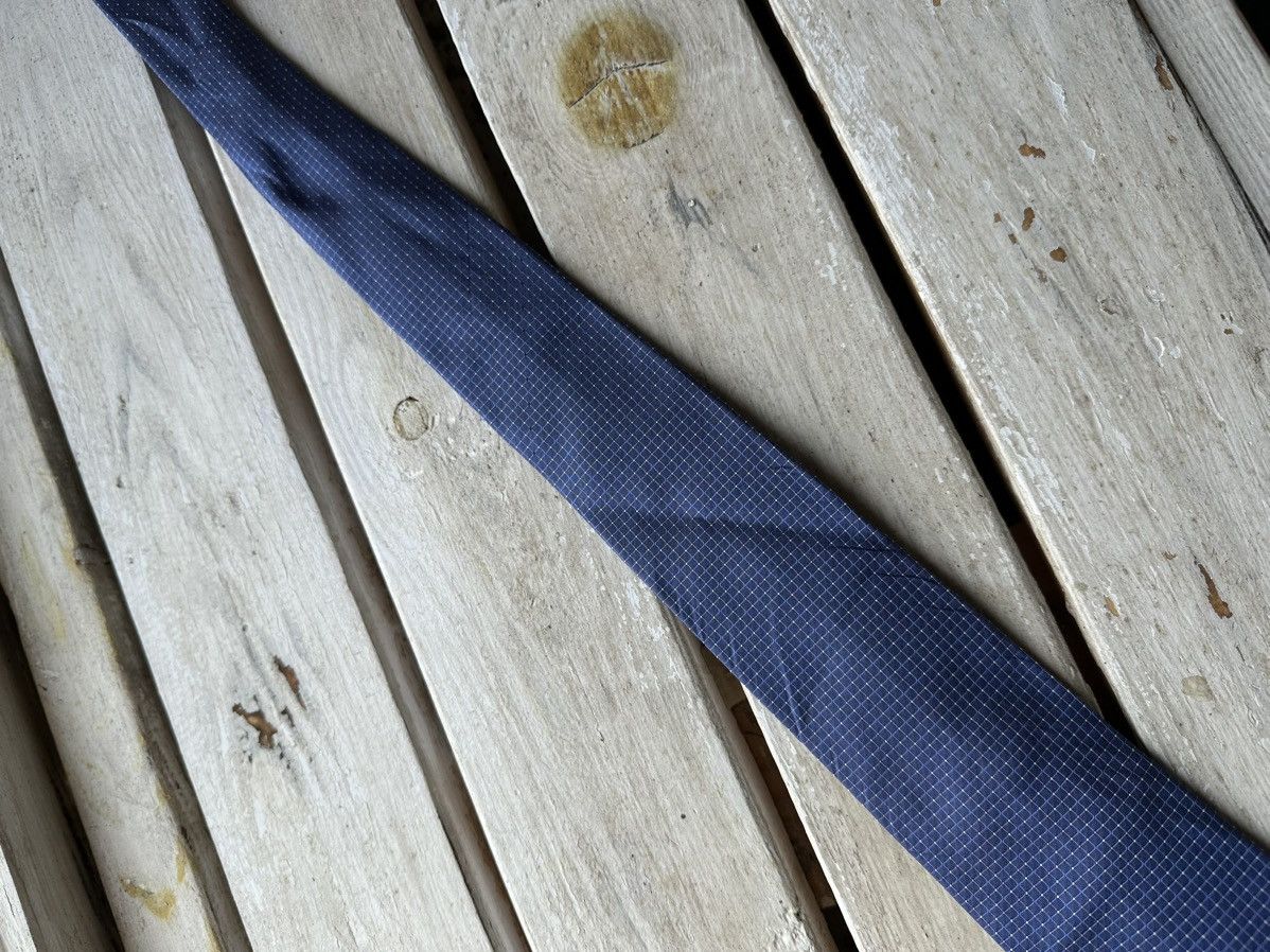 Designer × Hugo Boss 🚨RARE Hugo Boss Tie old money style Blue luxury monogram Size ONE SIZE - 6 Thumbnail