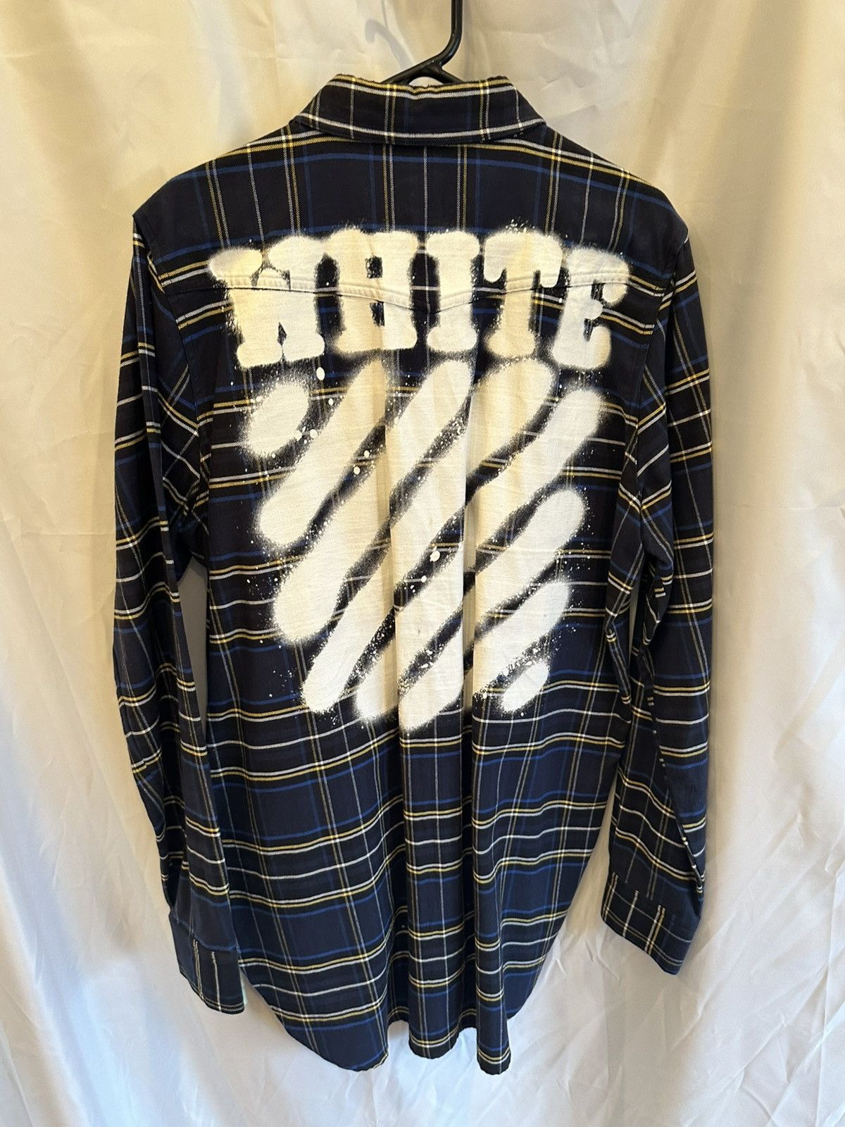 Off-White Off-White Plaid Shirt Size US L / EU 52-54 / 3 - 6 Thumbnail
