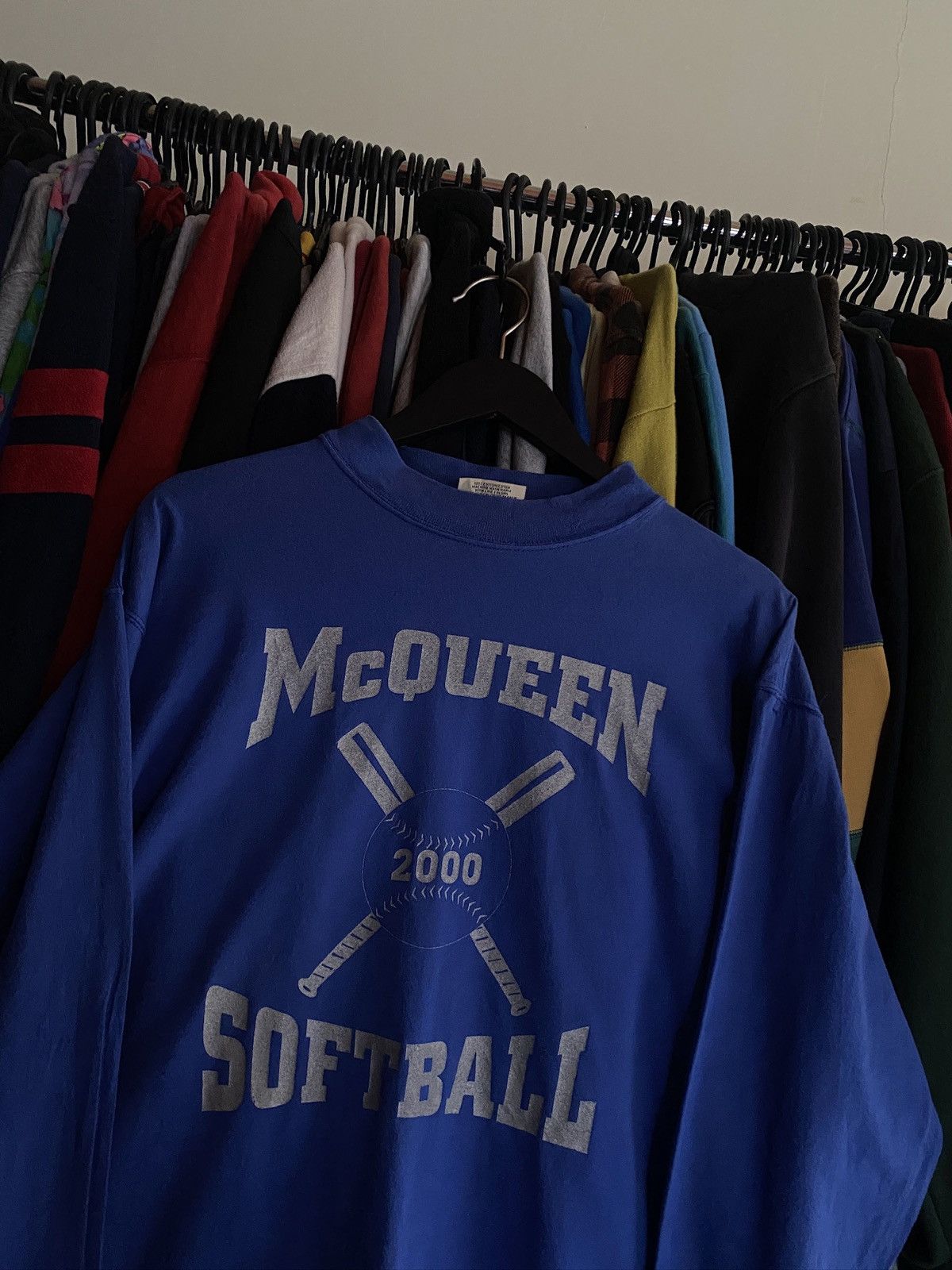 Russell Athletic VINTAGE RUSSELL ATHLETIC MCQUEEN SOFTBALL LONG SLEEVE 90s Size US M / EU 48-50 / 2 - 2 Thumbnail