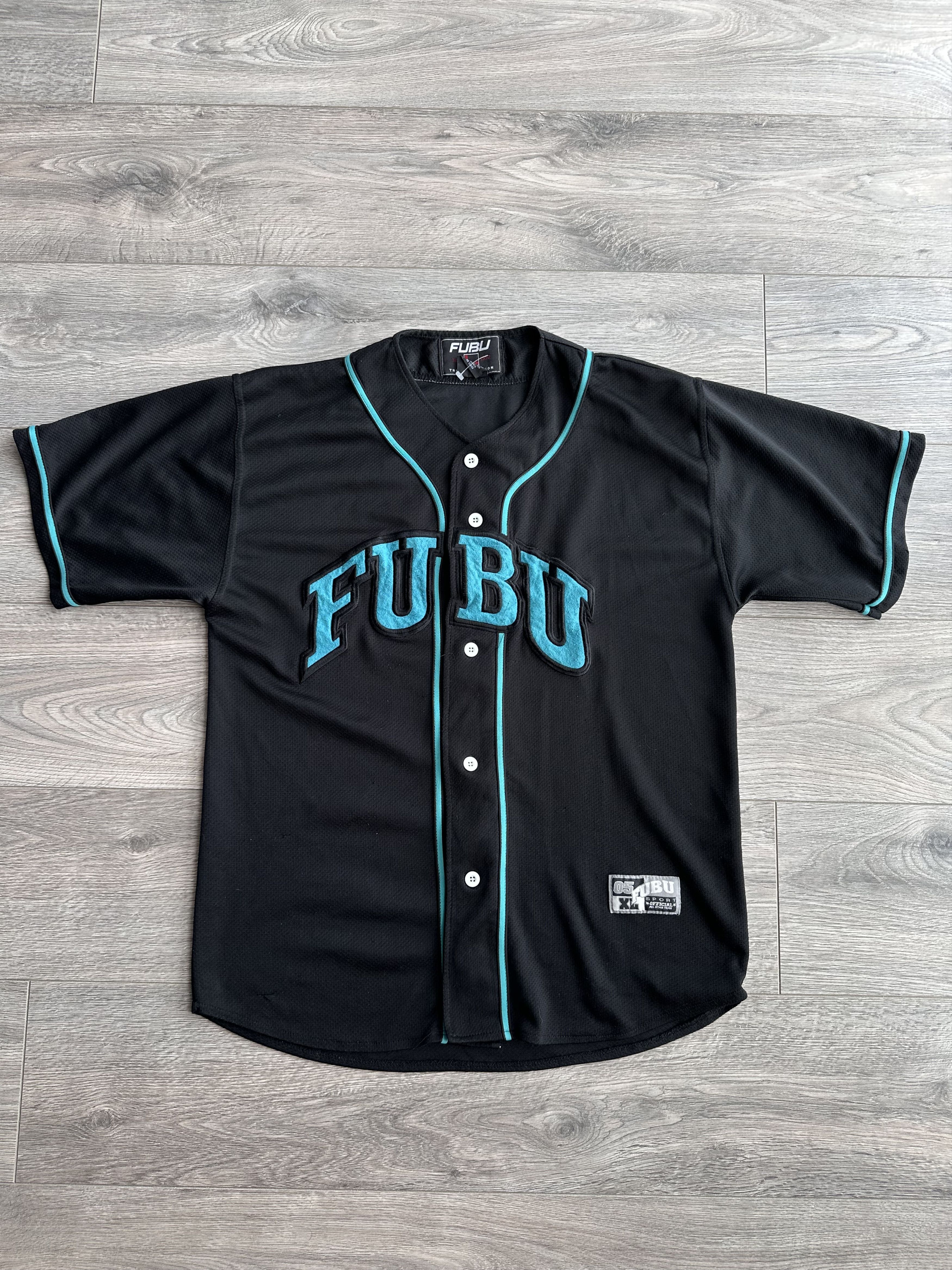 Fubu × Vintage Fubu Vintage Jersey Size US XL / EU 56 / 4 - 2 Thumbnail