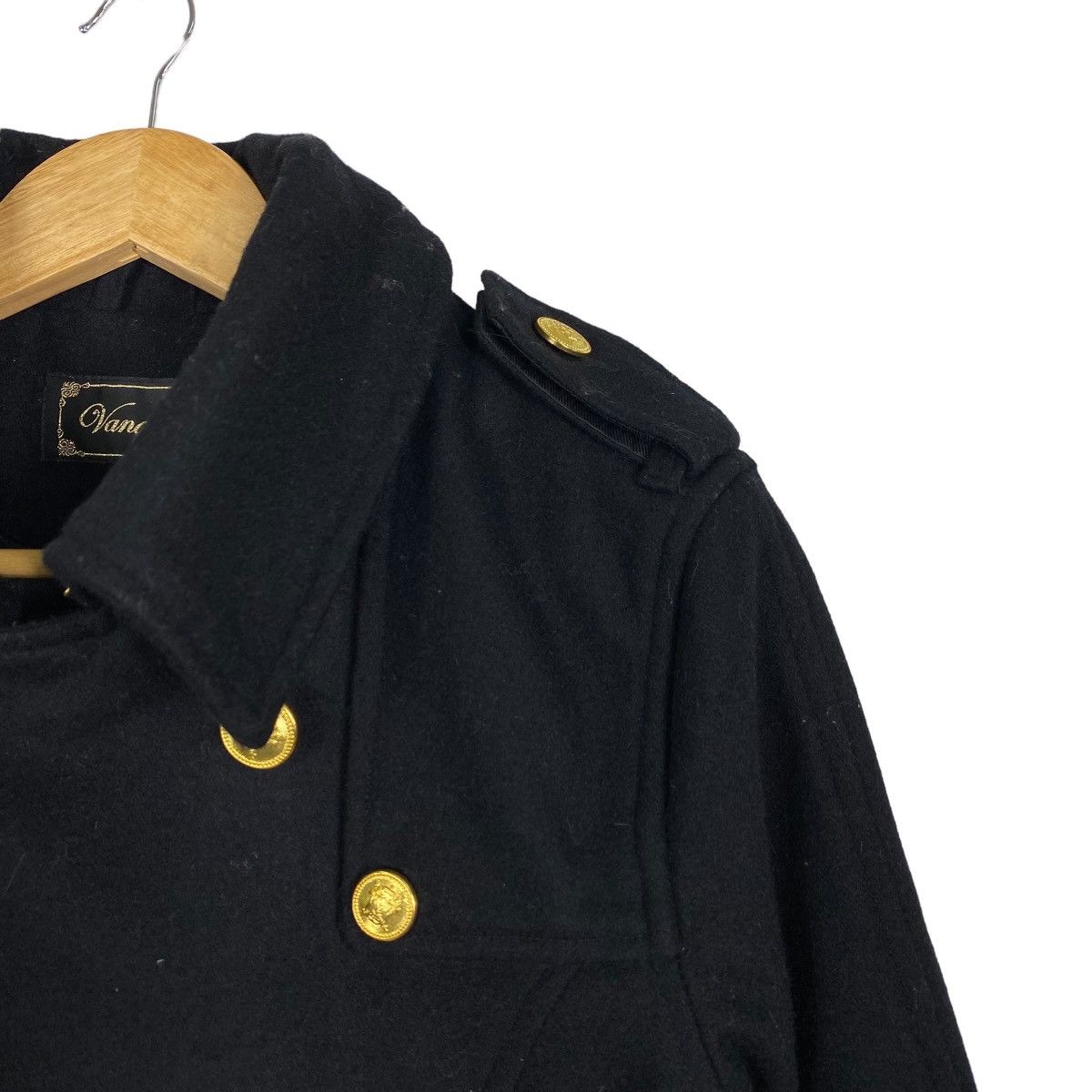 Japanese Brand × Vanquish Vanquish overcoat wool double breasted jacket Size S / US 4 / IT 40 - 7 Thumbnail