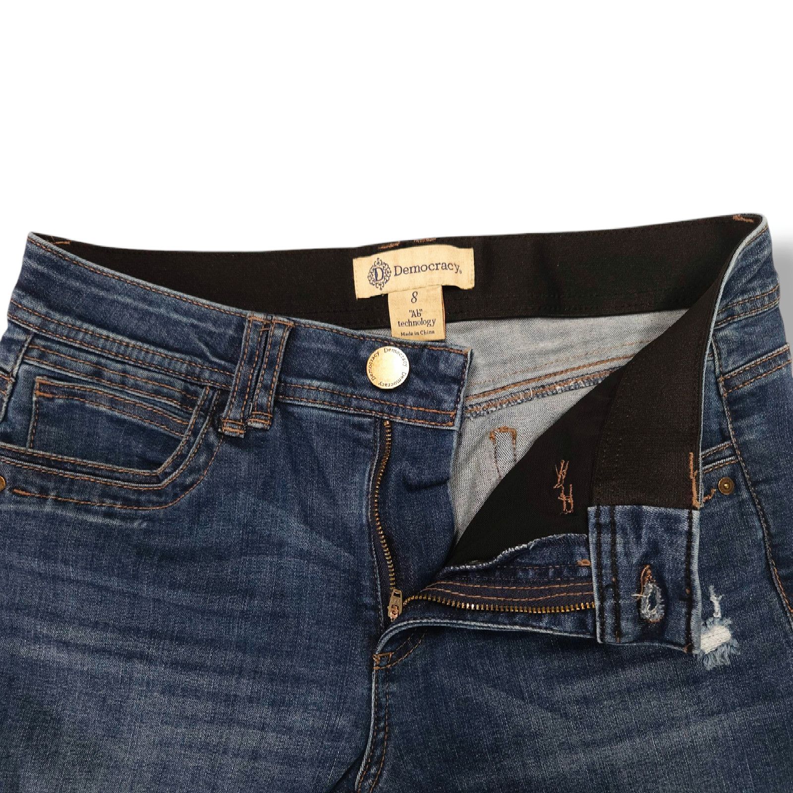 Other EUC Democracy Ab Technology Skinny Ankle Jeans Sz. 8x28 Size 30" / US 8 / IT 44 - 4 Thumbnail