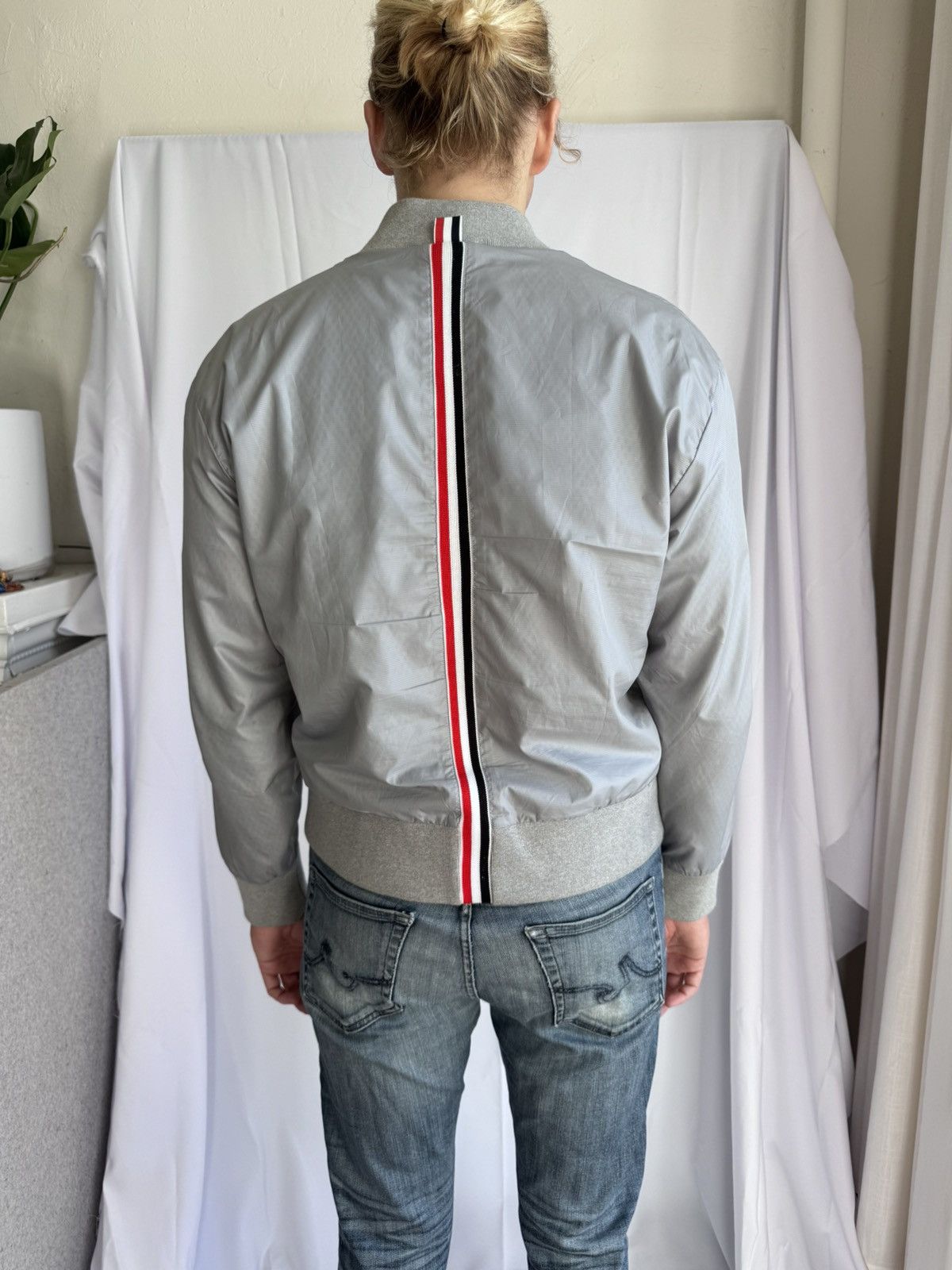 Thom Browne Lightweight Bomber Windbreaker Size US M / EU 48-50 / 2 - 2 Thumbnail