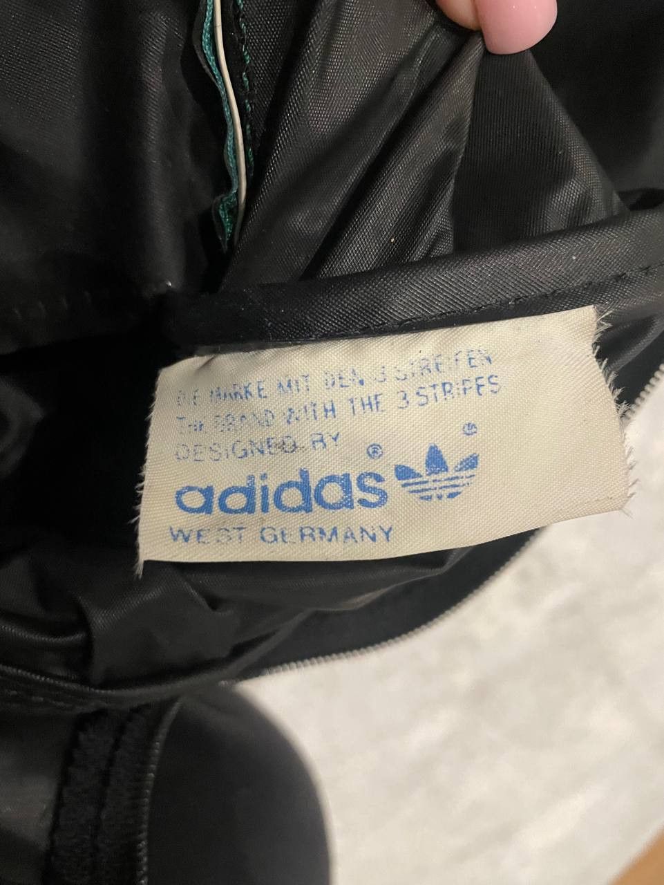 Adidas Adidas Vintage Bag Green-Black, Large Logo, Shamrock, 80s Size ONE SIZE - 12 Thumbnail