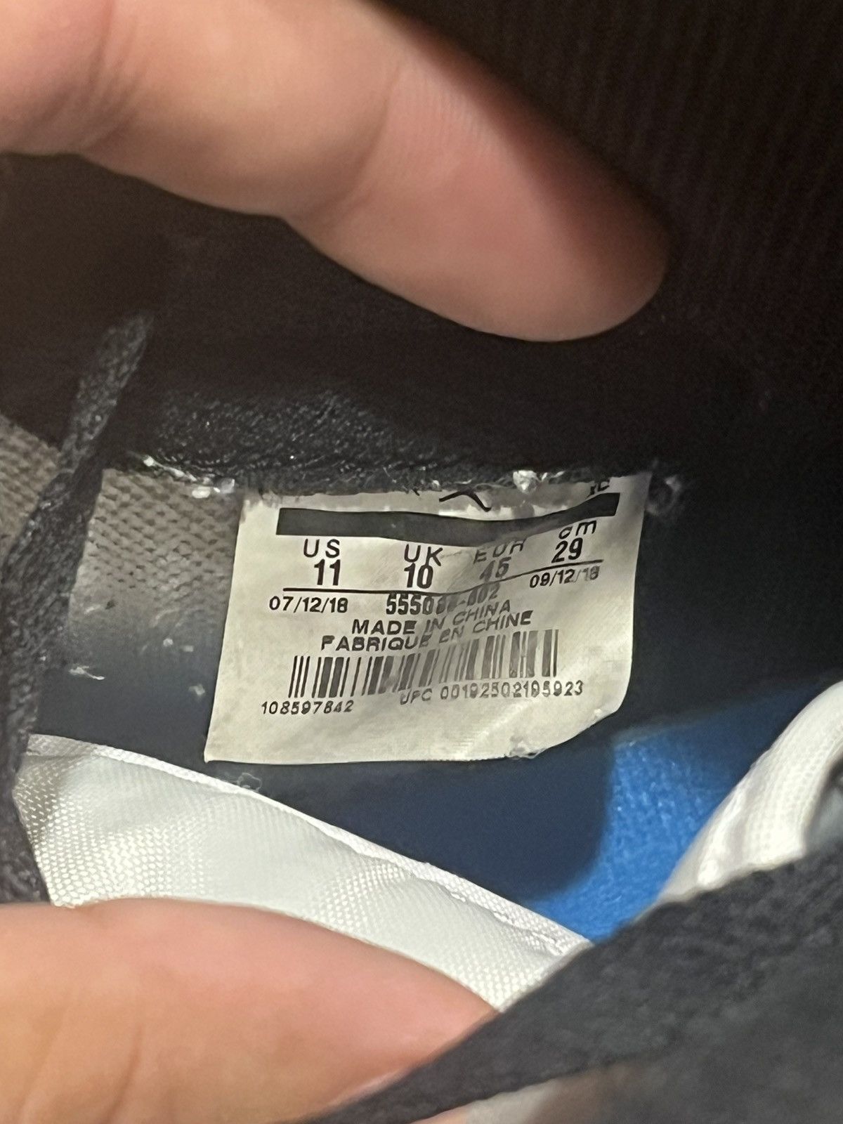 Nike Jordan 1 Retro High Spider man Origin Story Size US 11 / EU 44 - 4 Thumbnail