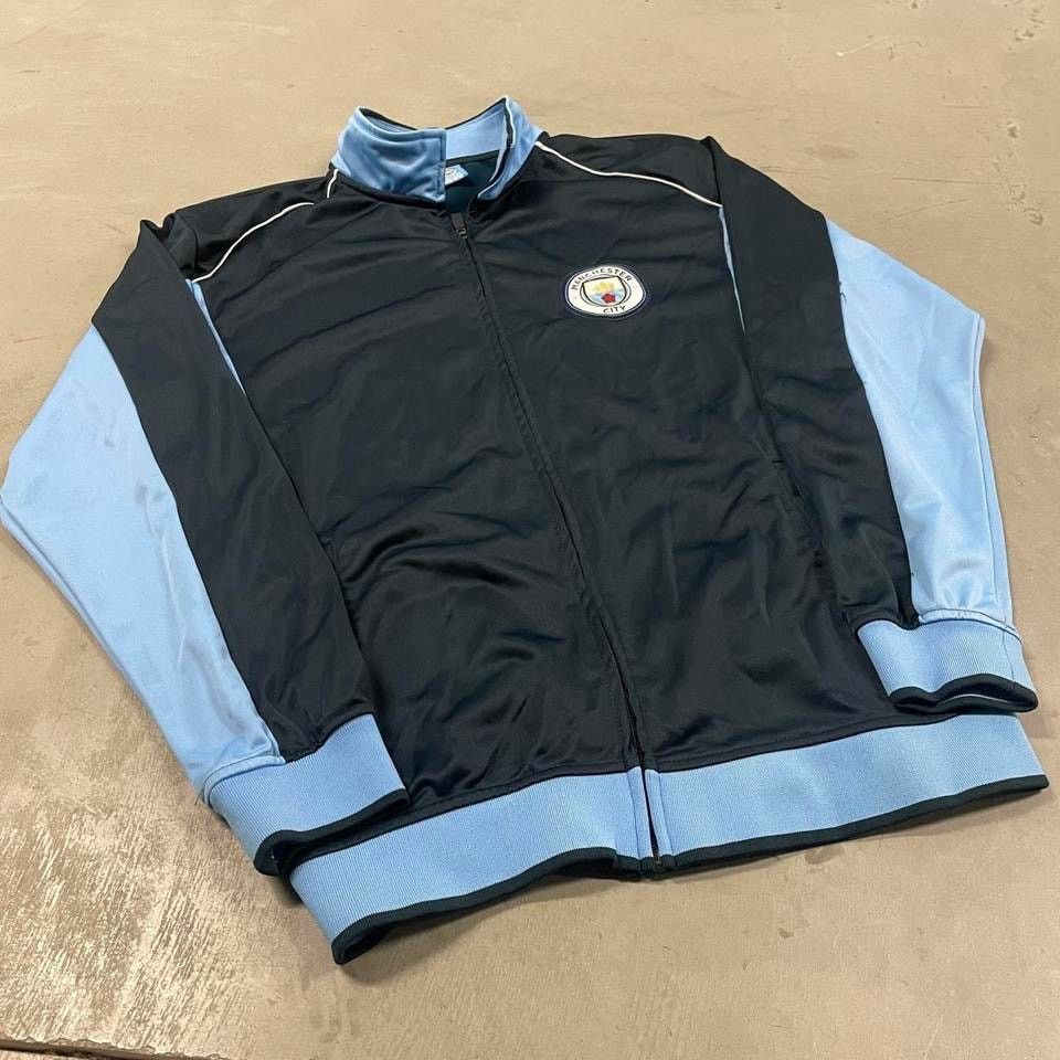 Vintage y2k Manchester city track jacket Size US L / EU 52-54 / 3 - 1 Thumbnail