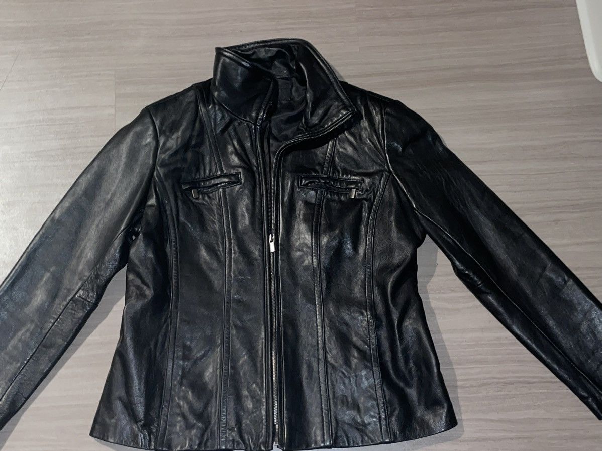Vintage Avanti leather jacket Size XL / US 12-14 / IT 48-50 - 1 Thumbnail